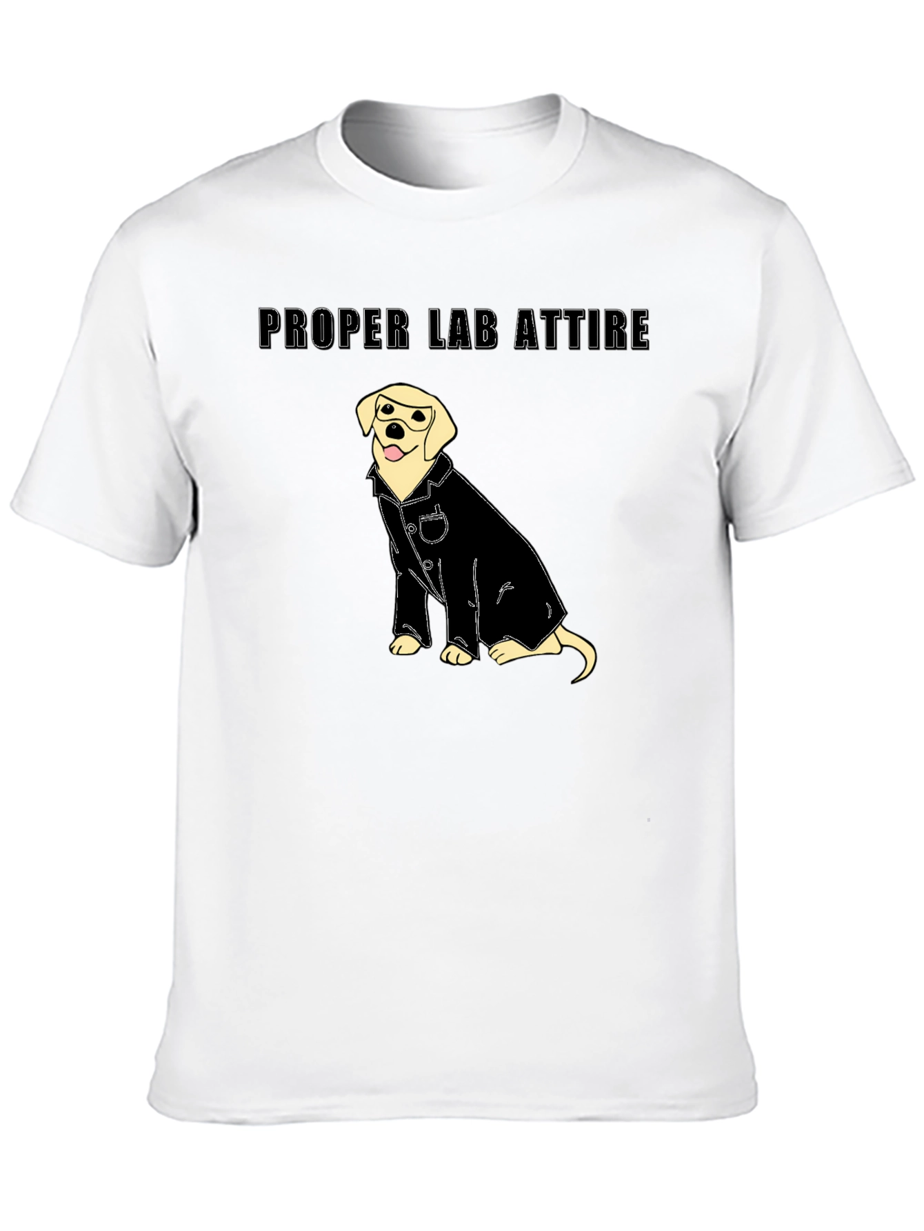 Proper Lab Attire T-Shirt - Funny Science Tee