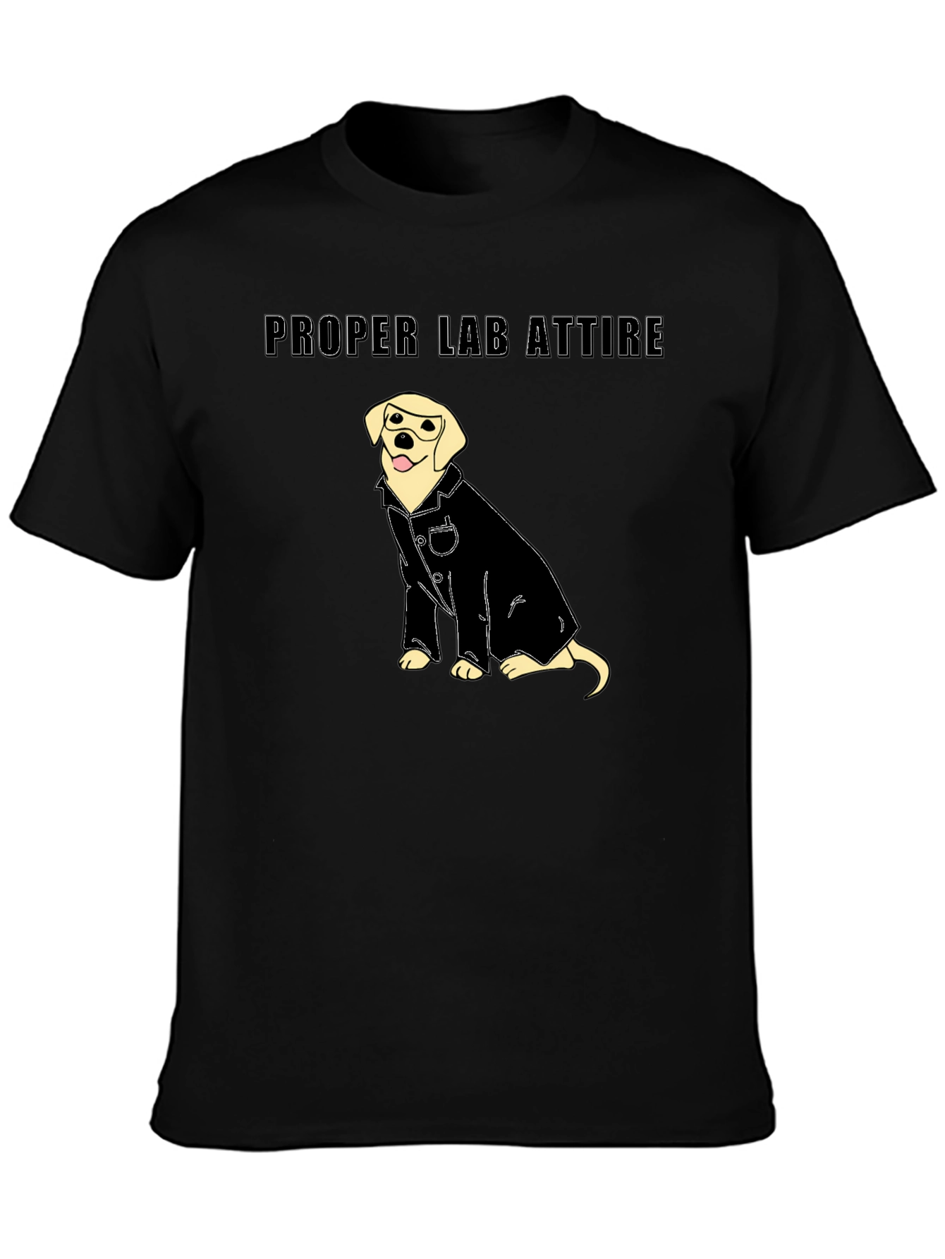 Proper Lab Attire T-Shirt - Funny Science Tee