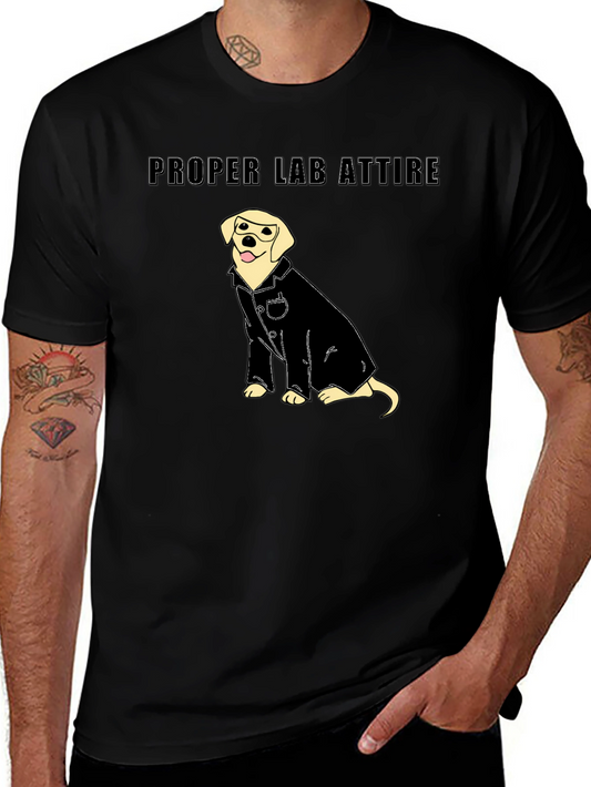 Proper Lab Attire T-Shirt - Funny Science Tee