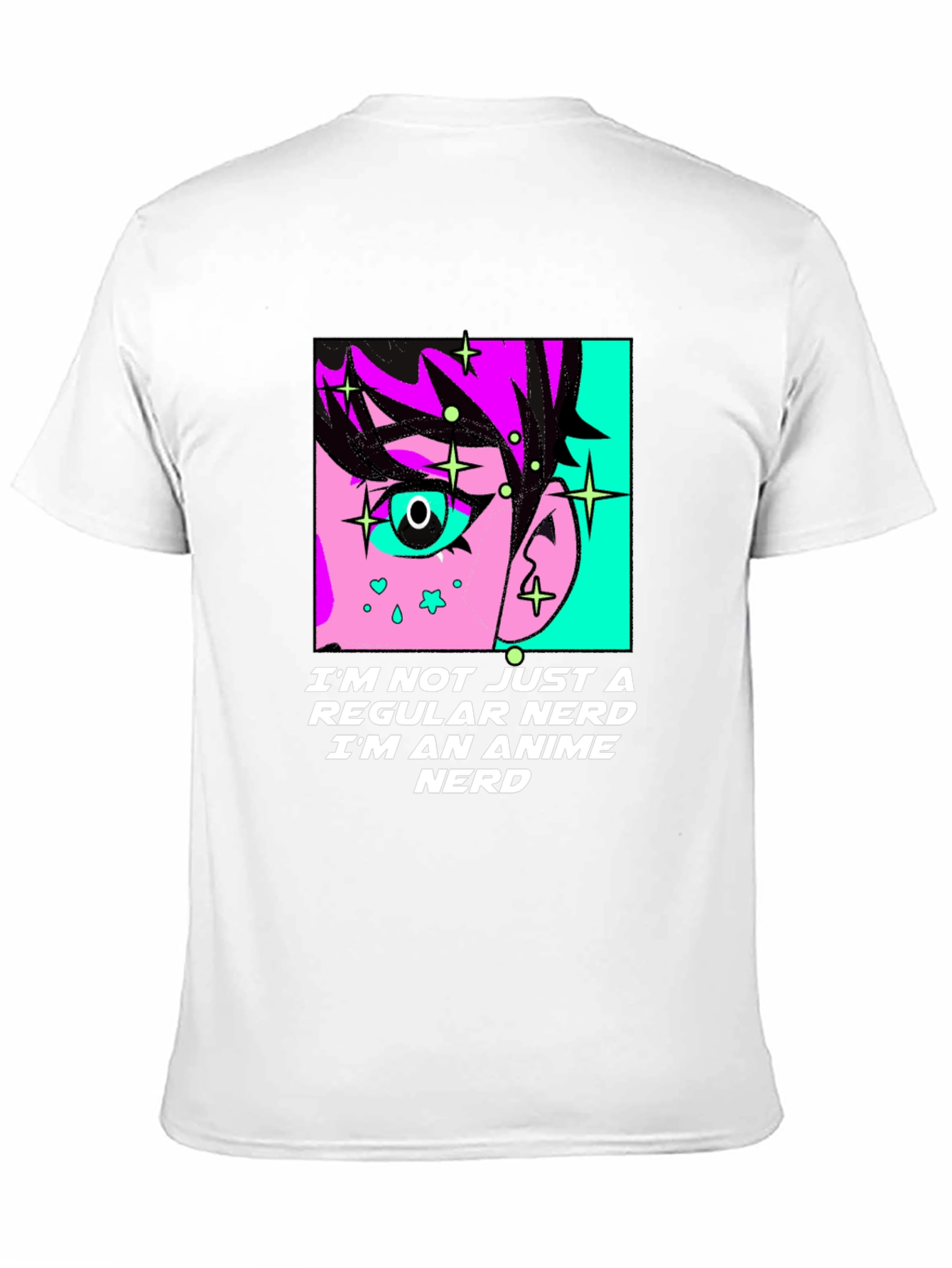 Anime Nerd Graphic T-Shirt - Unisex Cotton Tee