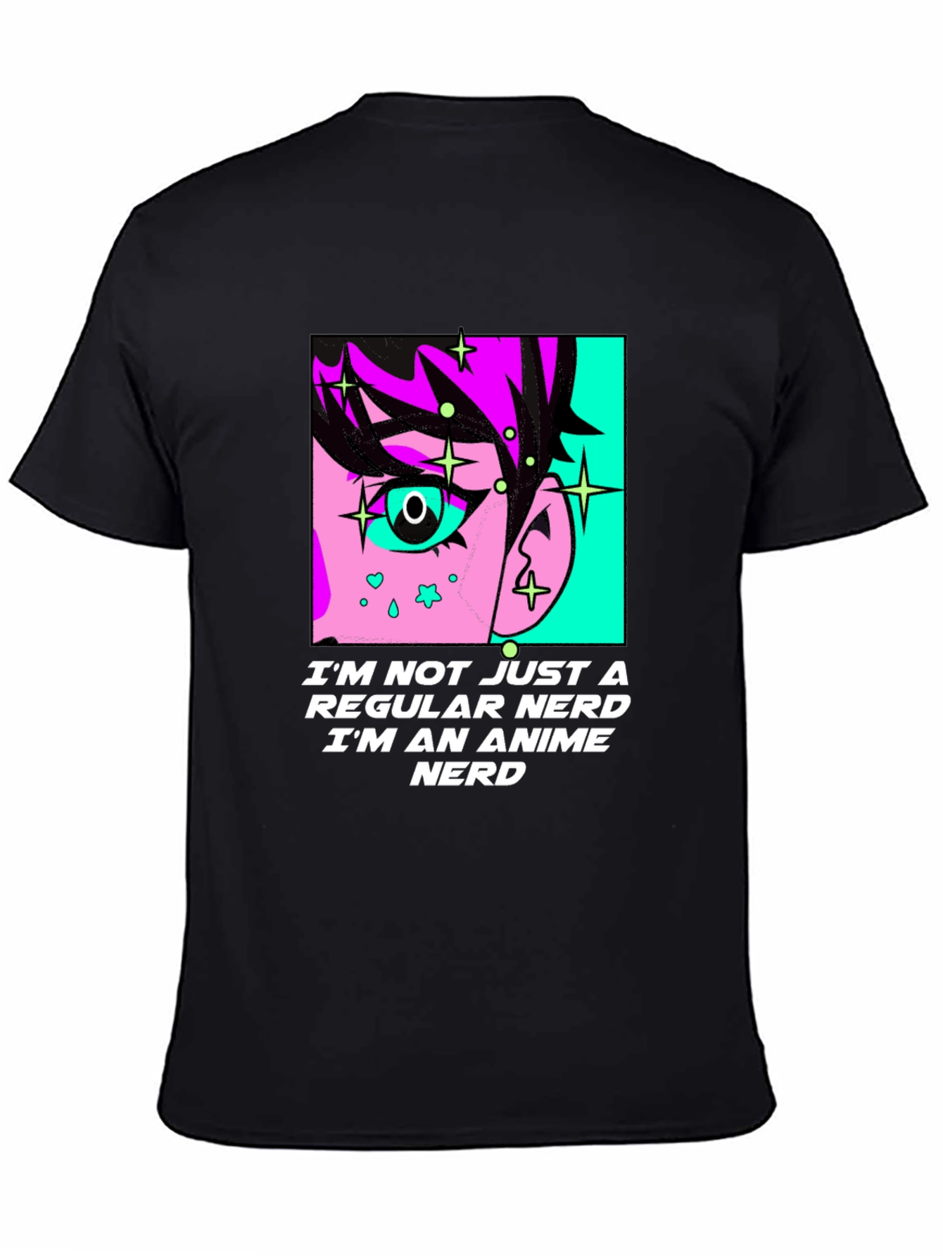 Anime Nerd Graphic T-Shirt - Unisex Cotton Tee
