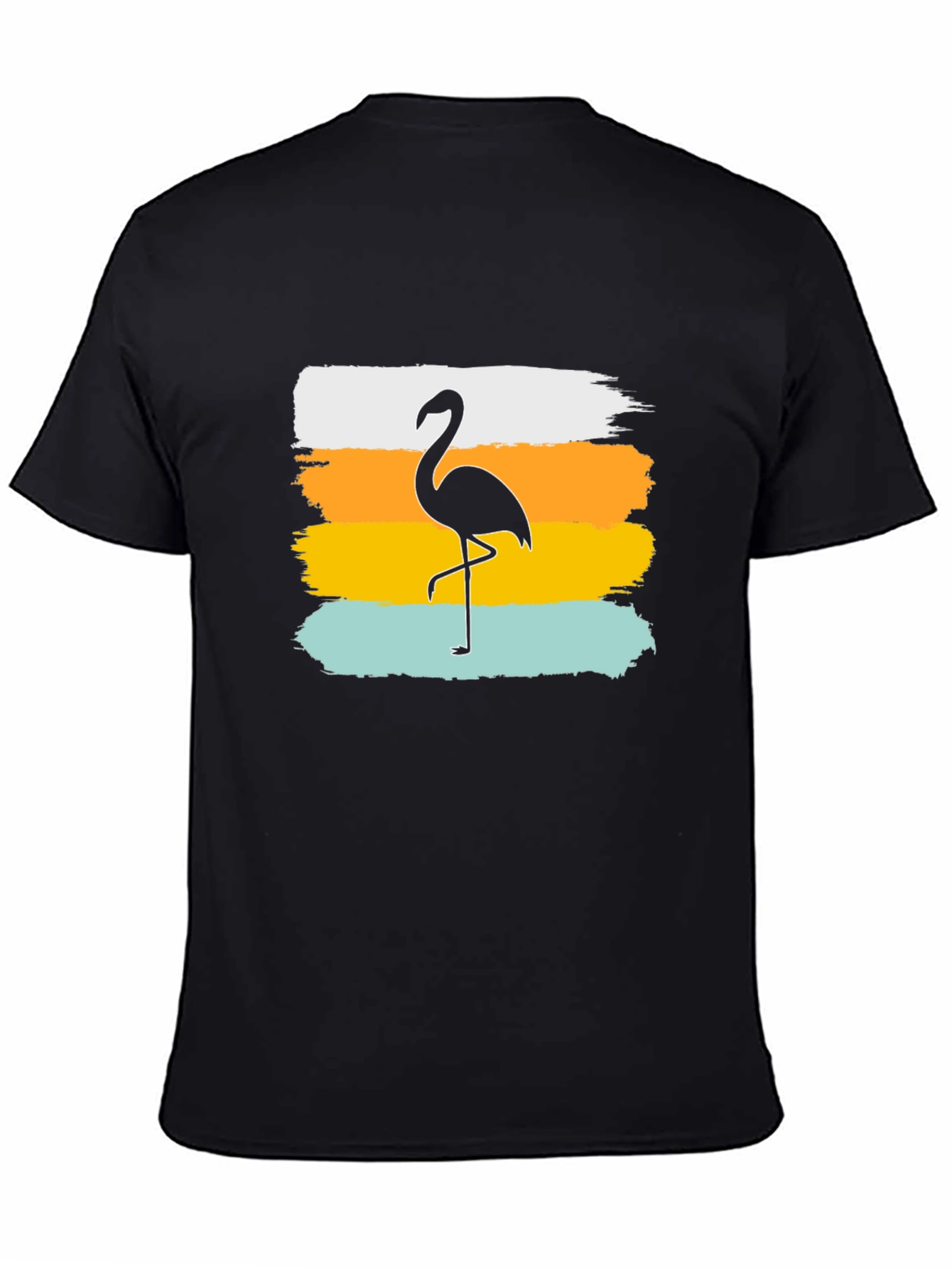 Flamingo Graphic Tee - Tropical Style