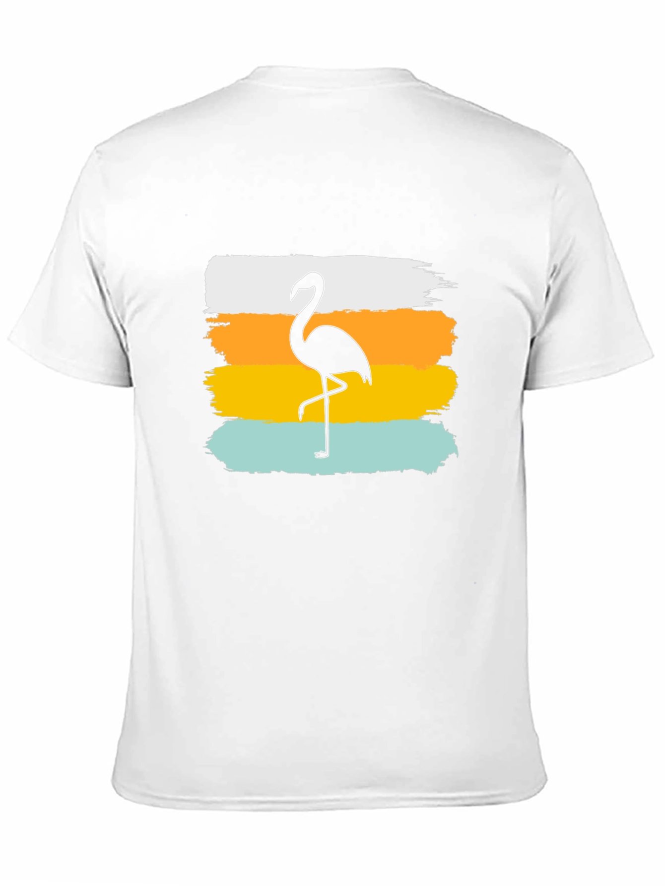 Flamingo Graphic Tee - Tropical Style