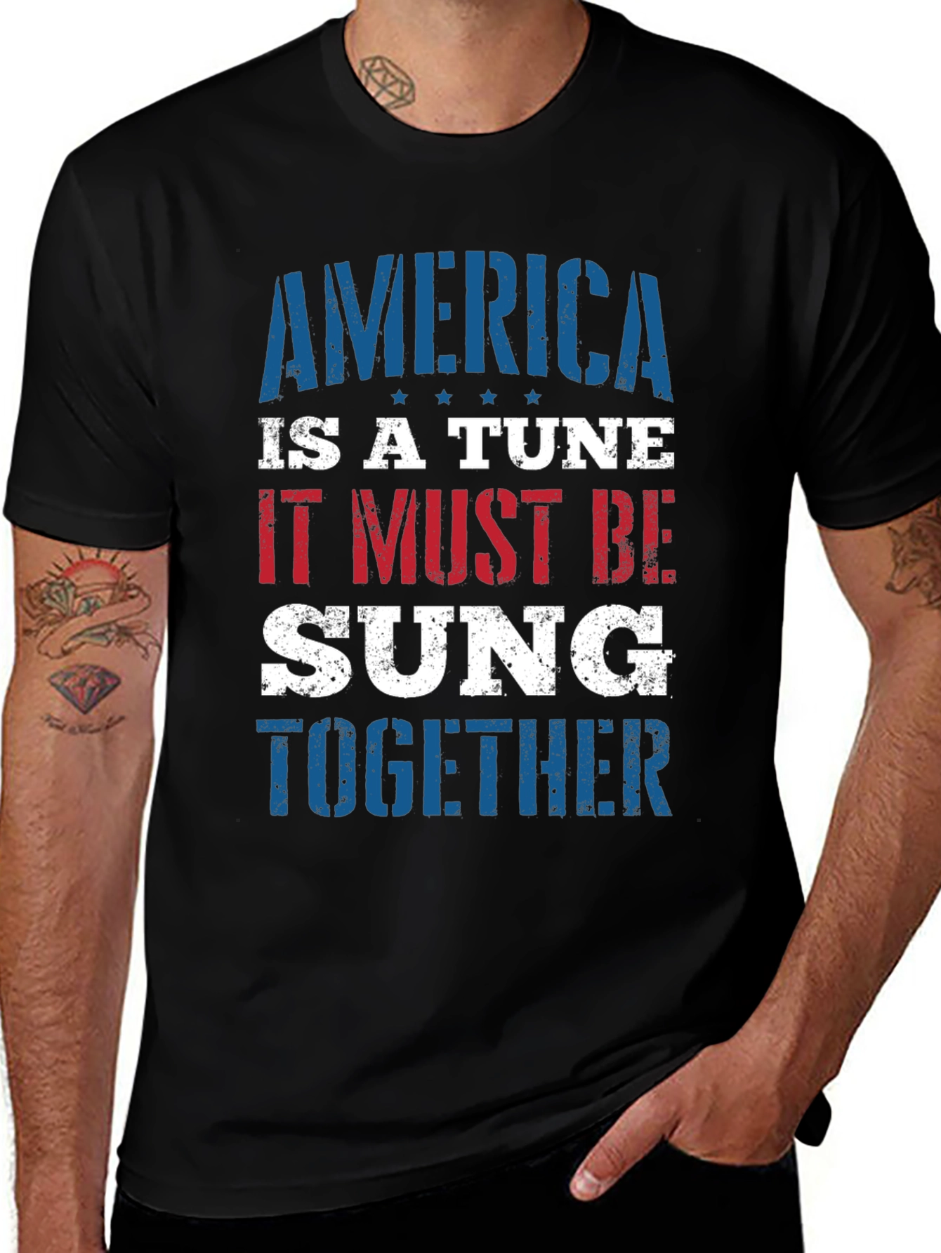 Patriotic America is a Tune T-Shirt
