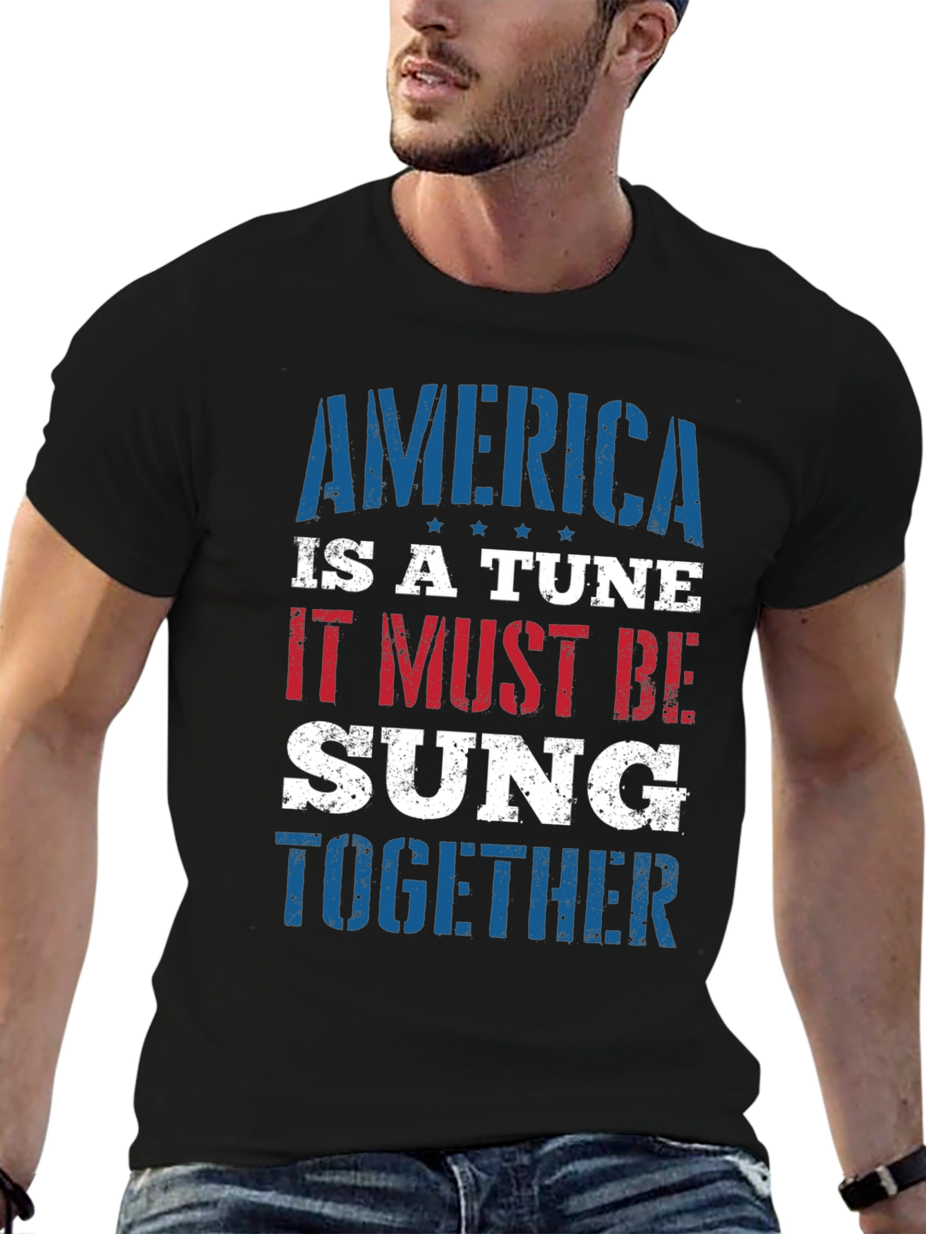 Patriotic America is a Tune T-Shirt