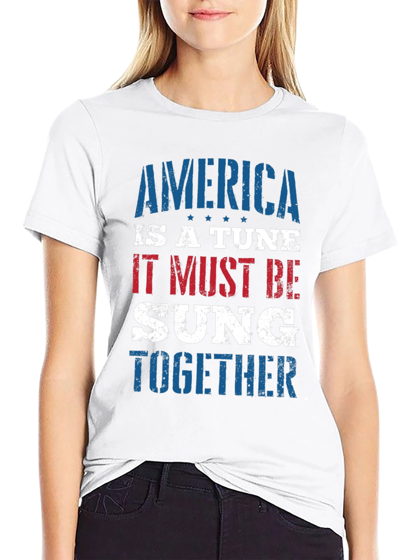 Patriotic America is a Tune T-Shirt