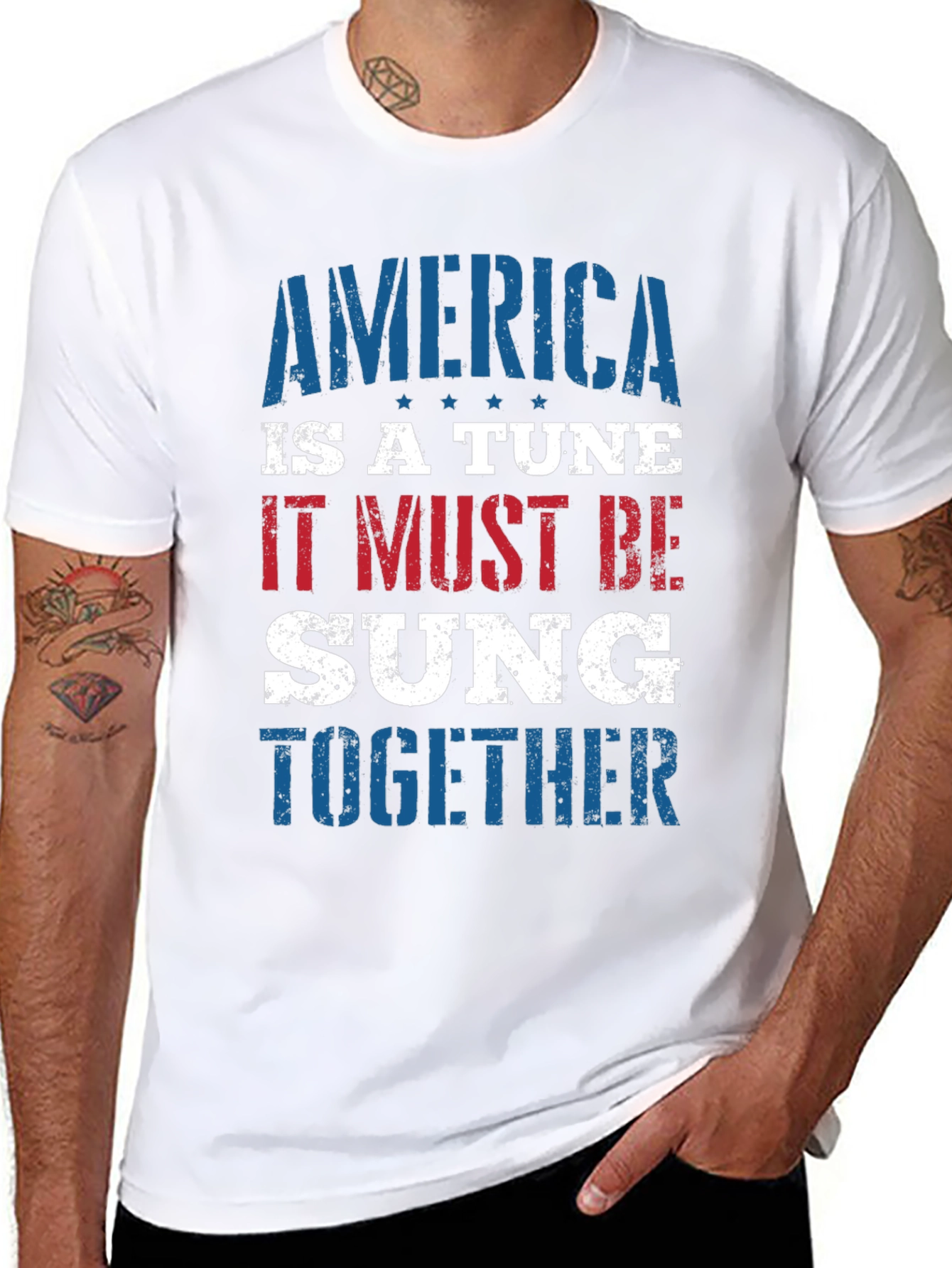 Patriotic America is a Tune T-Shirt