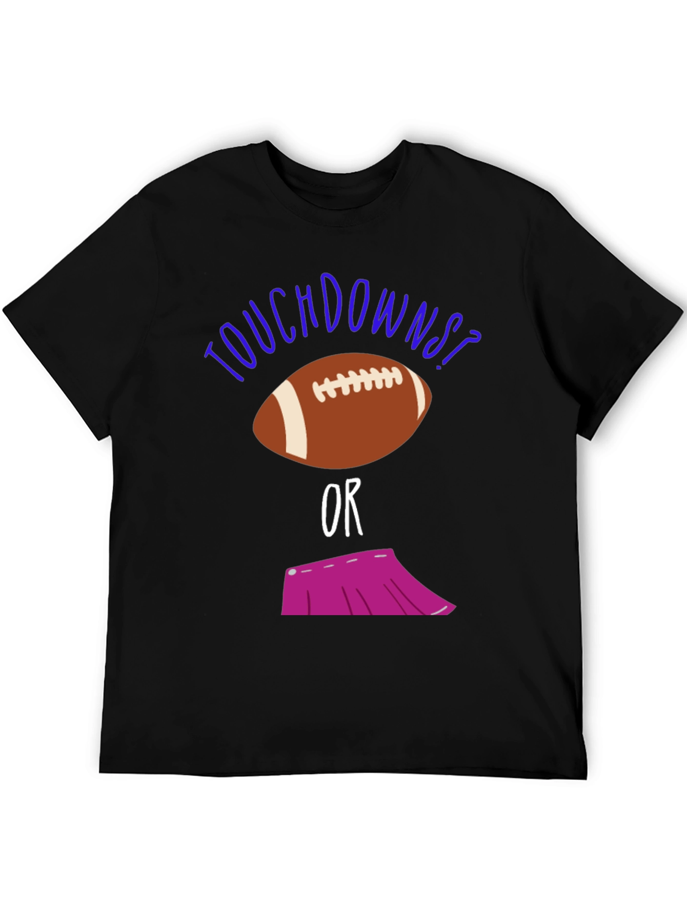 Touchdowns or Tutus? Funny Gender Reveal Shirt