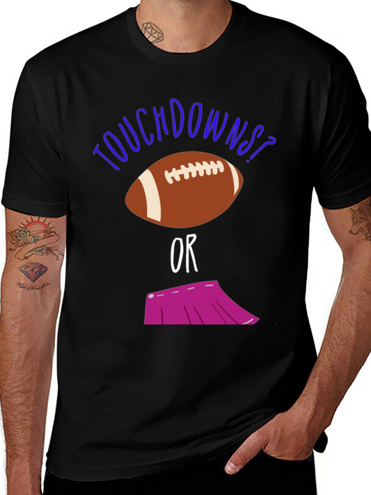 Touchdowns or Tutus? Funny Gender Reveal Shirt