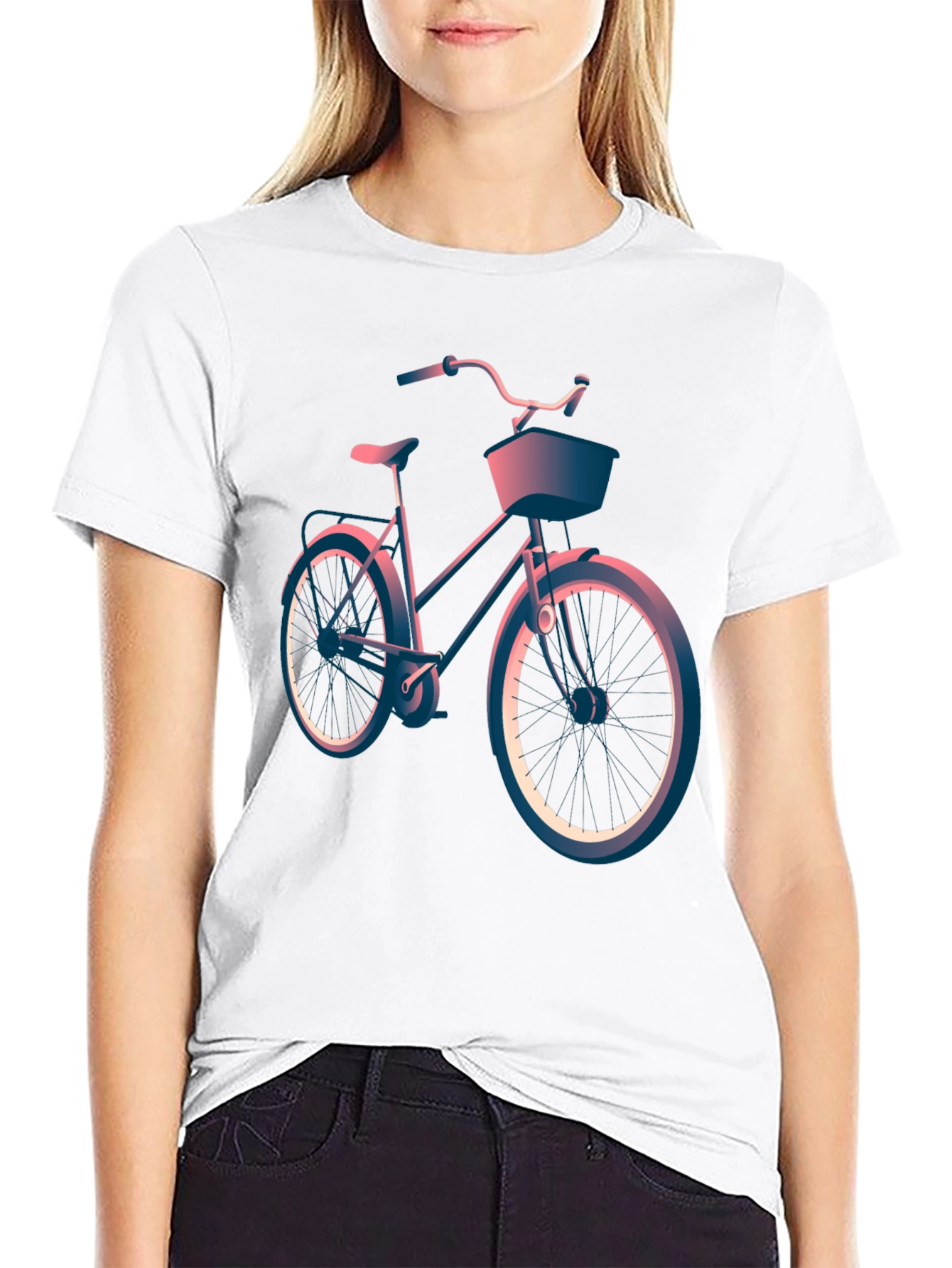 Retro Bike Graphic Tee - Cool Casual Style