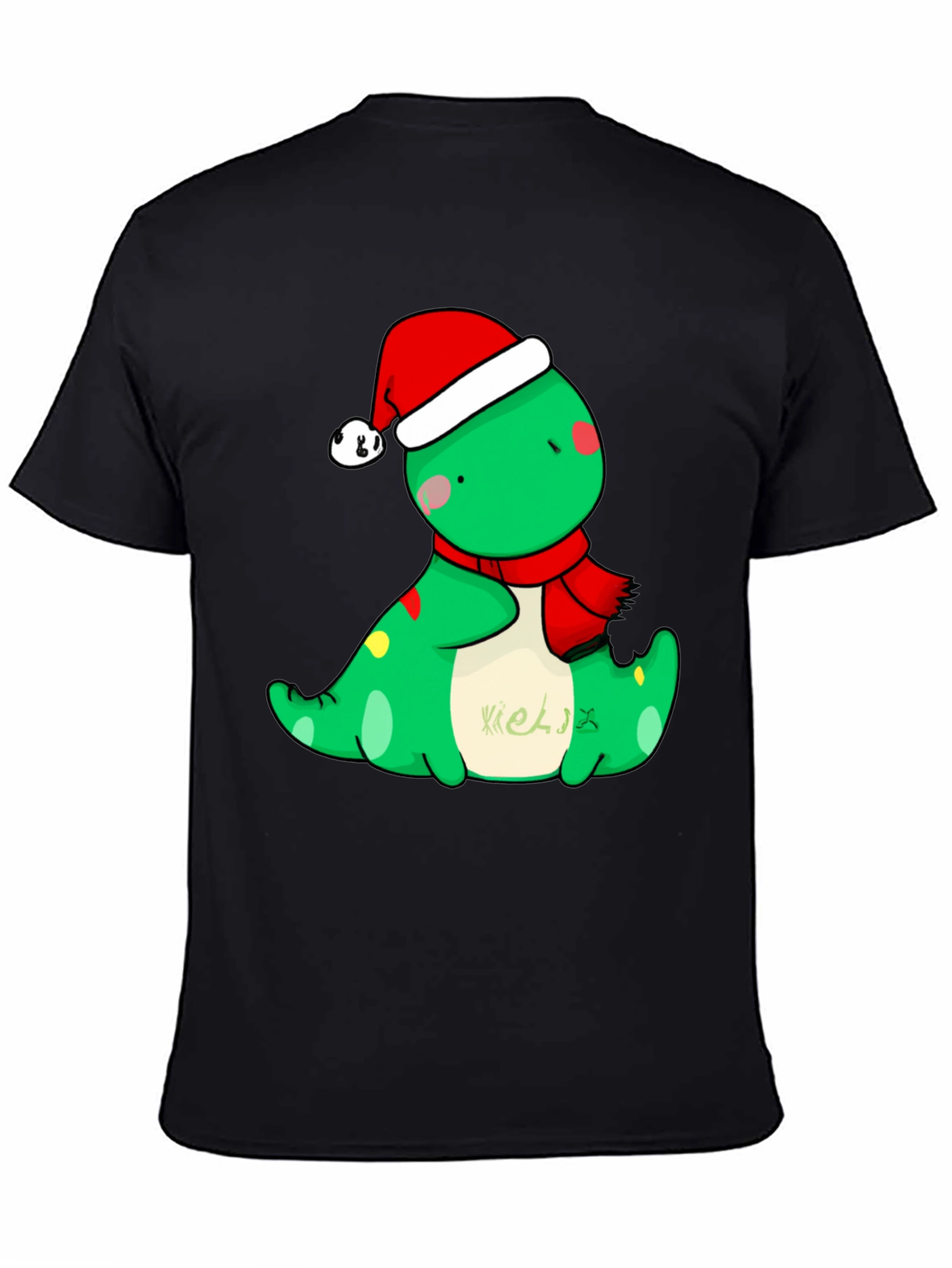 Festive Dino T-Shirt - Holiday Cheer