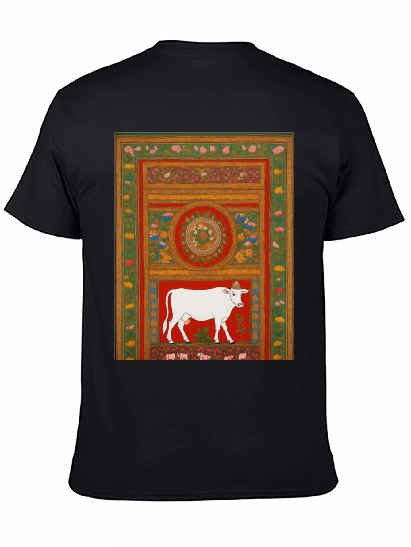 Cow Art Graphic T-Shirt