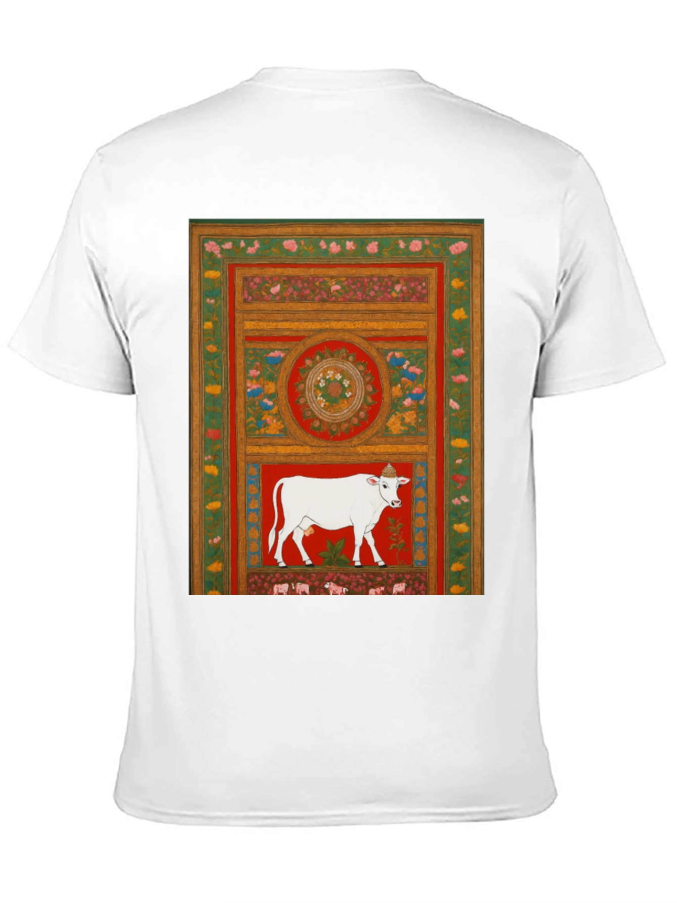 Cow Art Graphic T-Shirt