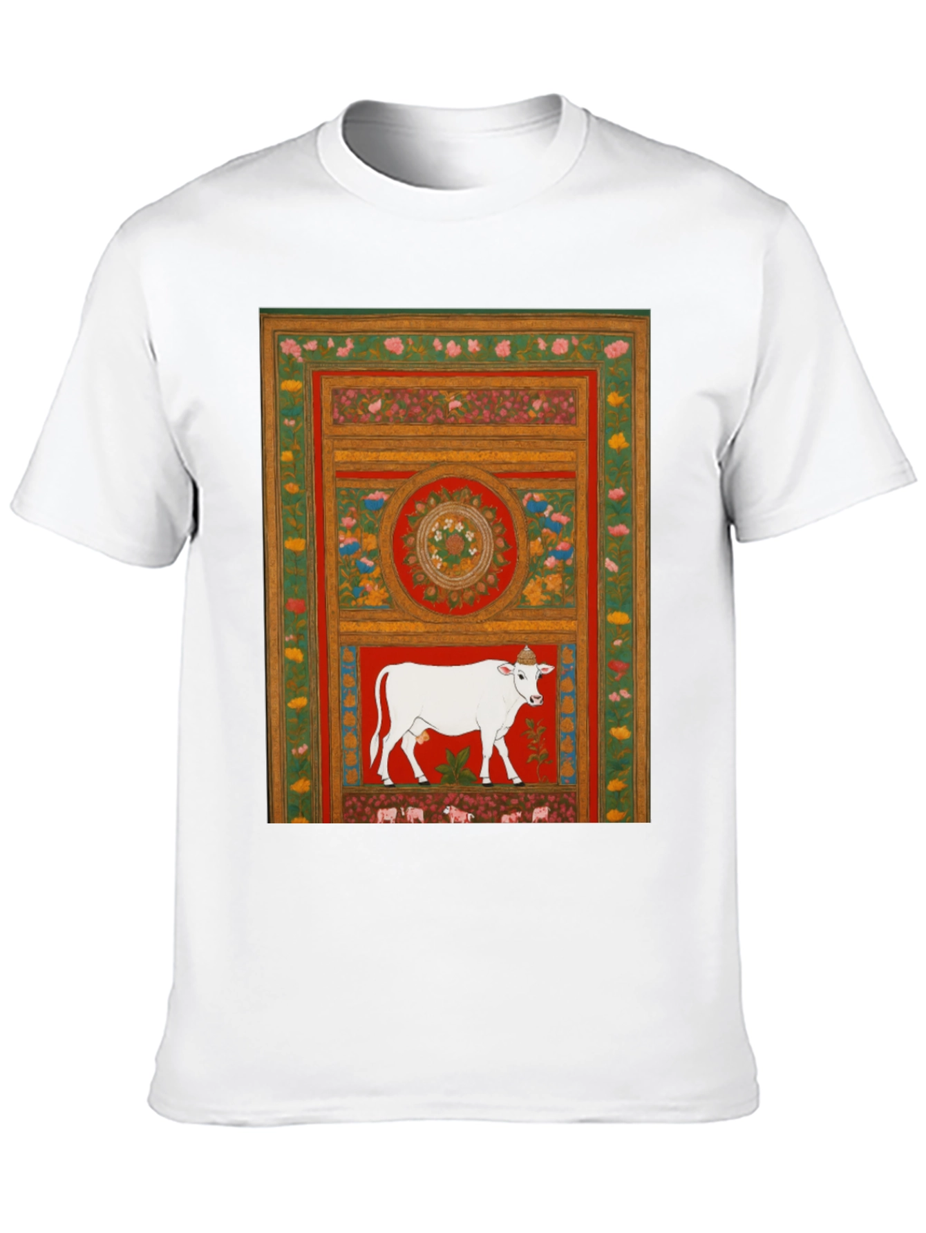 Cow Art Graphic T-Shirt