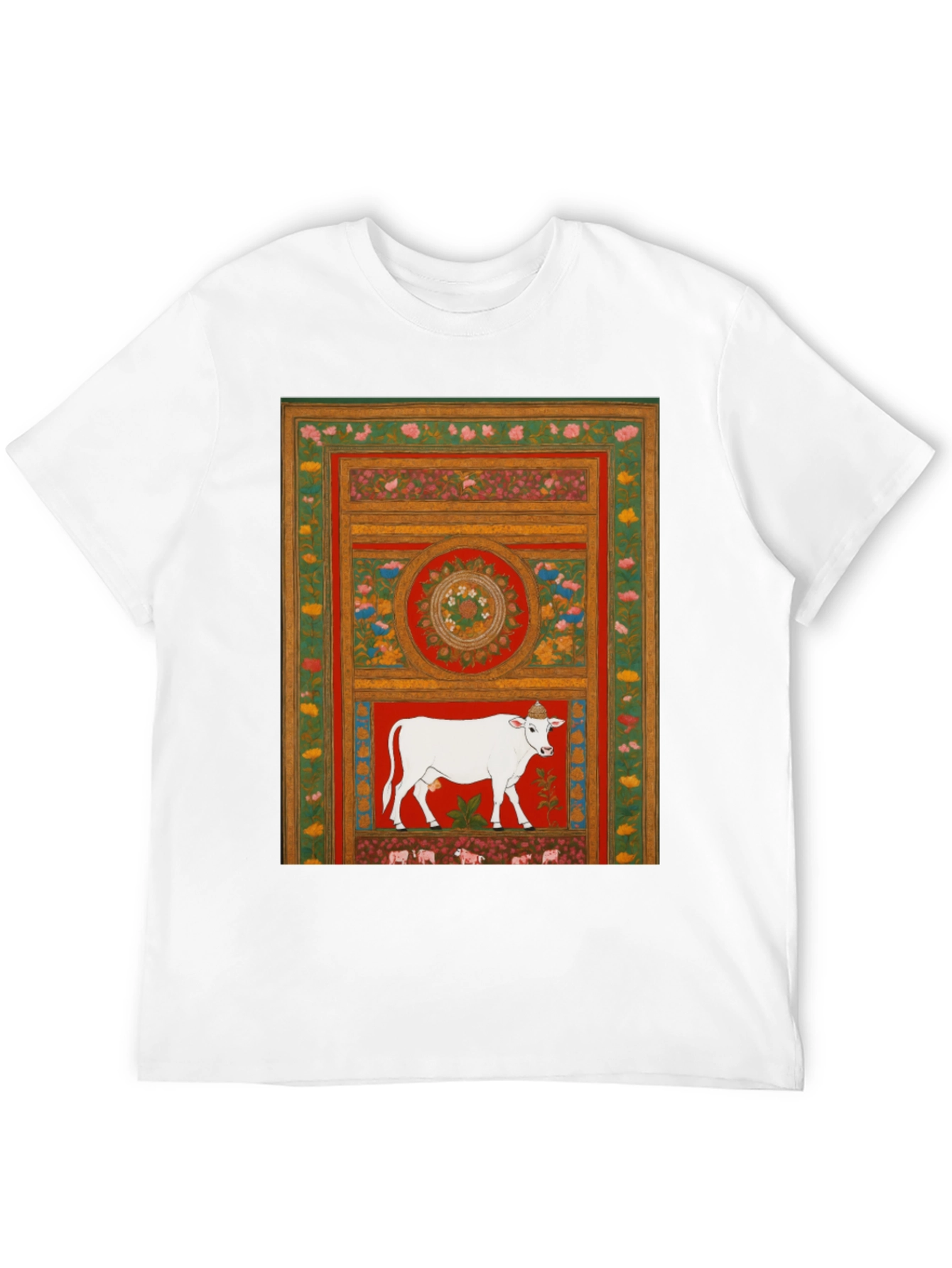 Cow Art Graphic T-Shirt
