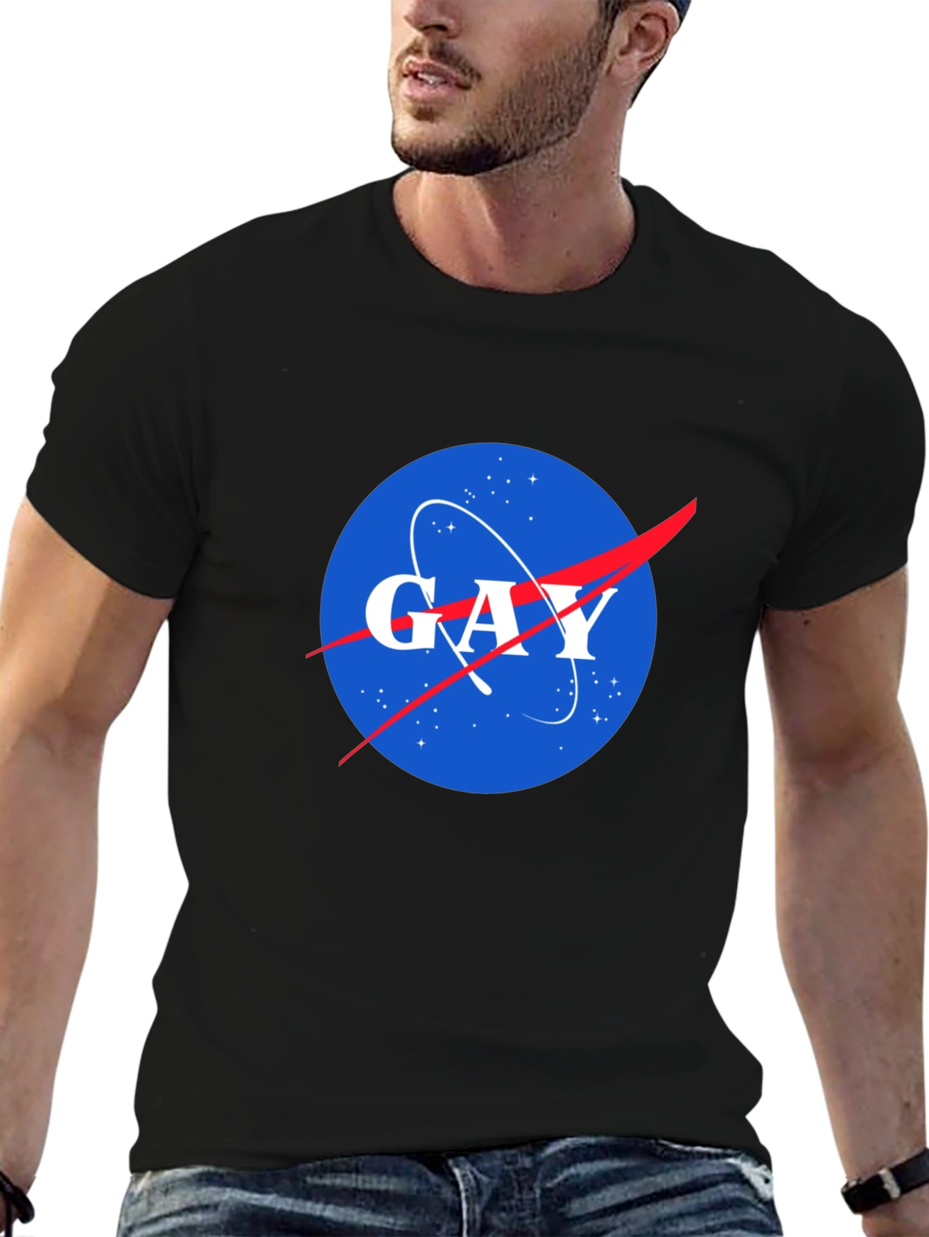 GAY NASA-Inspired Graphic Tee - Unisex