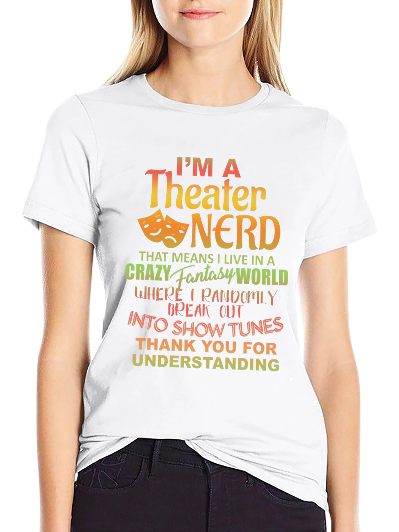 Theater Nerd Graphic T-Shirt