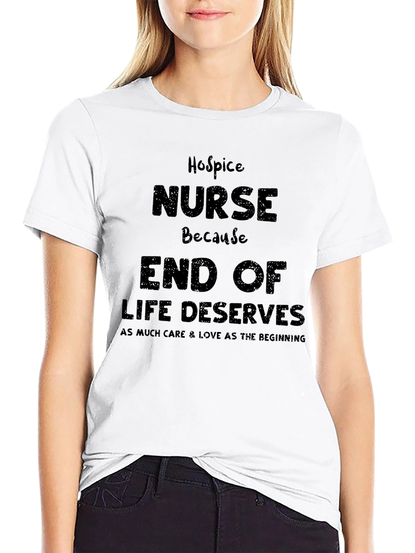 Hospice Nurse T-Shirt - End of Life Care