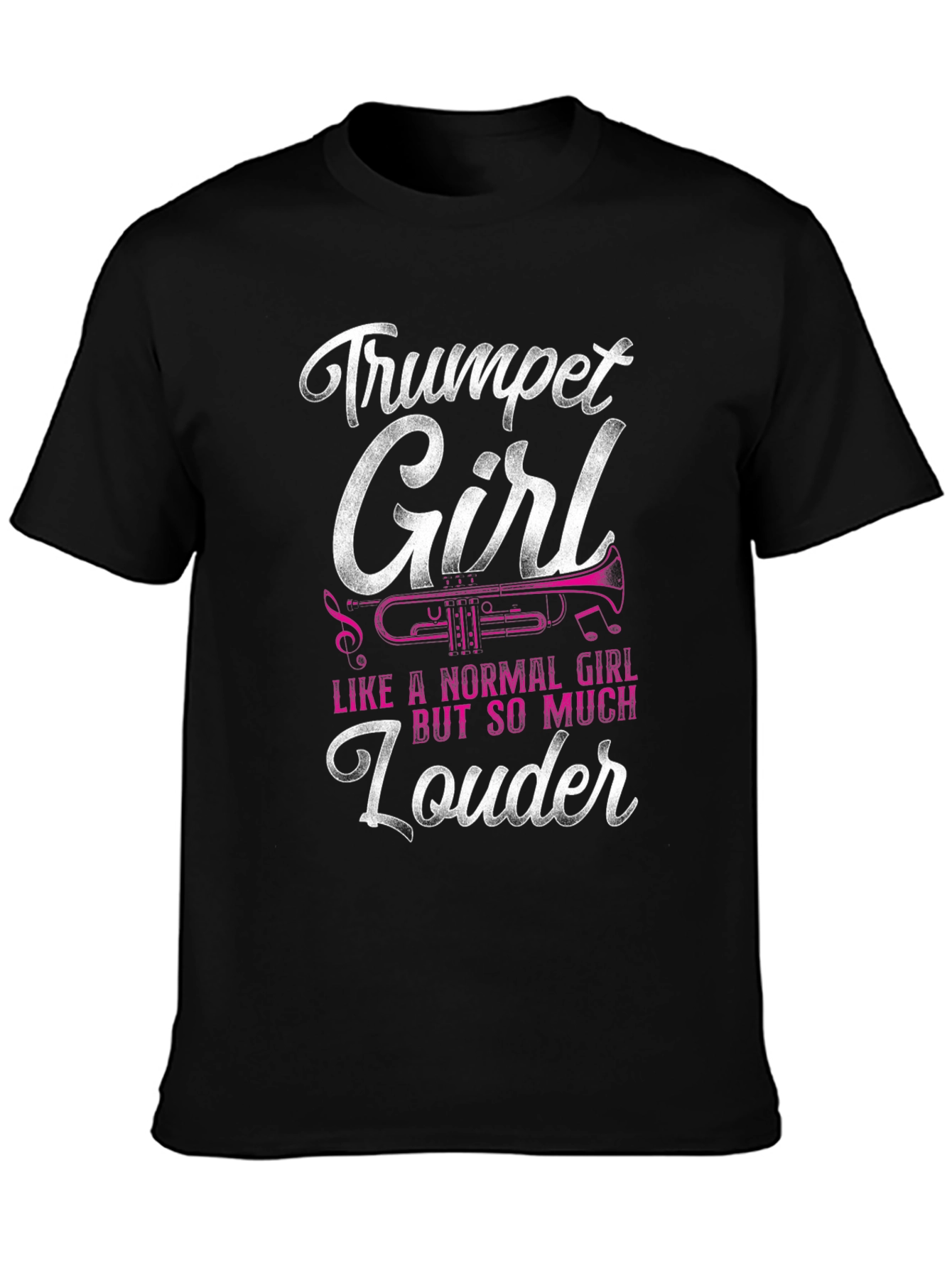 Trumpet Girl T-Shirt - Loud & Proud!