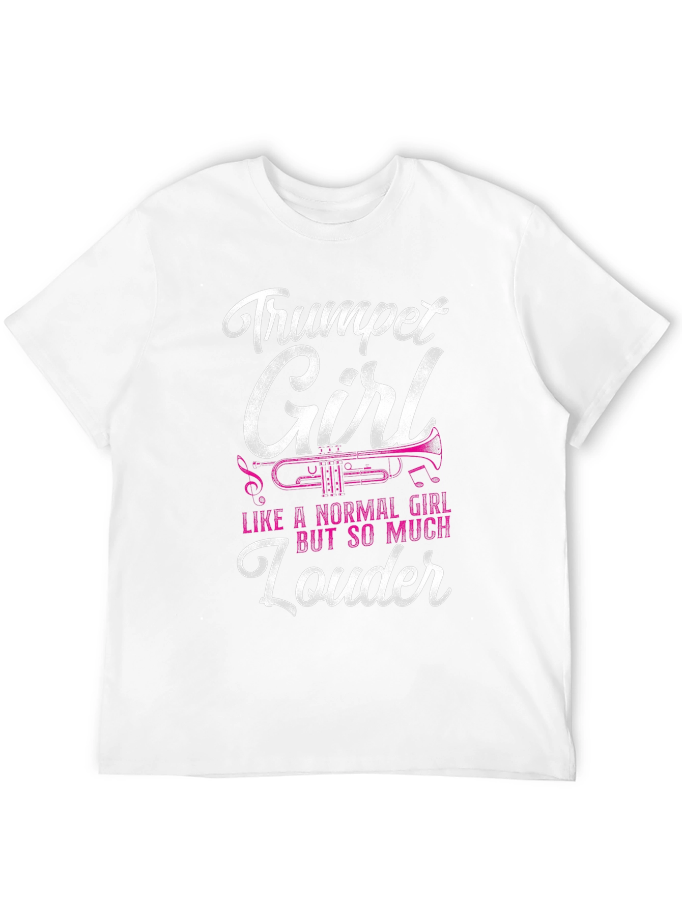 Trumpet Girl T-Shirt - Loud & Proud!