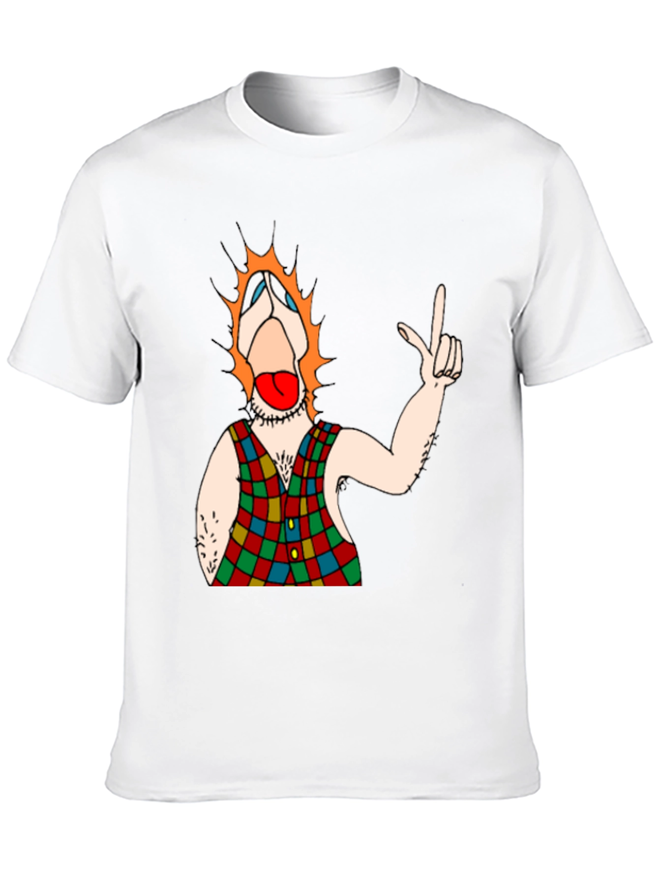 Clown Character Black T-Shirt