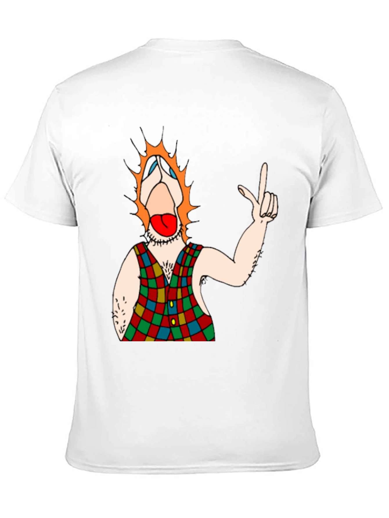 Clown Character Black T-Shirt