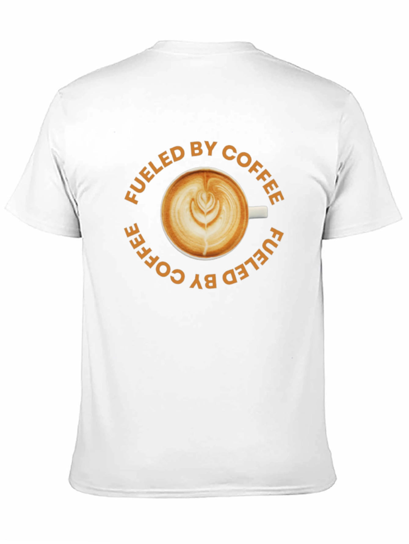 Fueled By Coffee Black T-Shirt