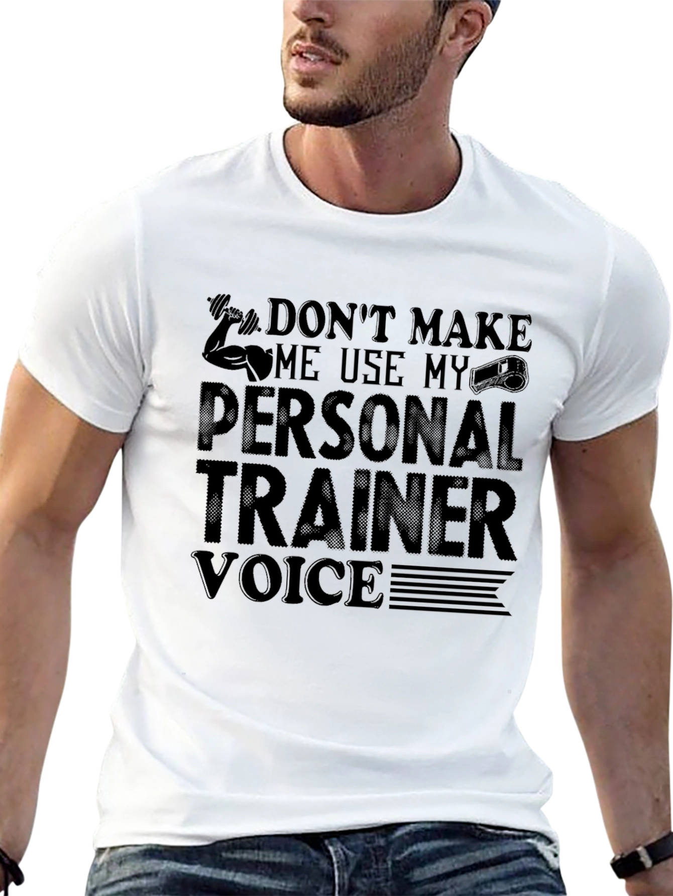 Personal Trainer Voice T-Shirt - Gym Workout Apparel