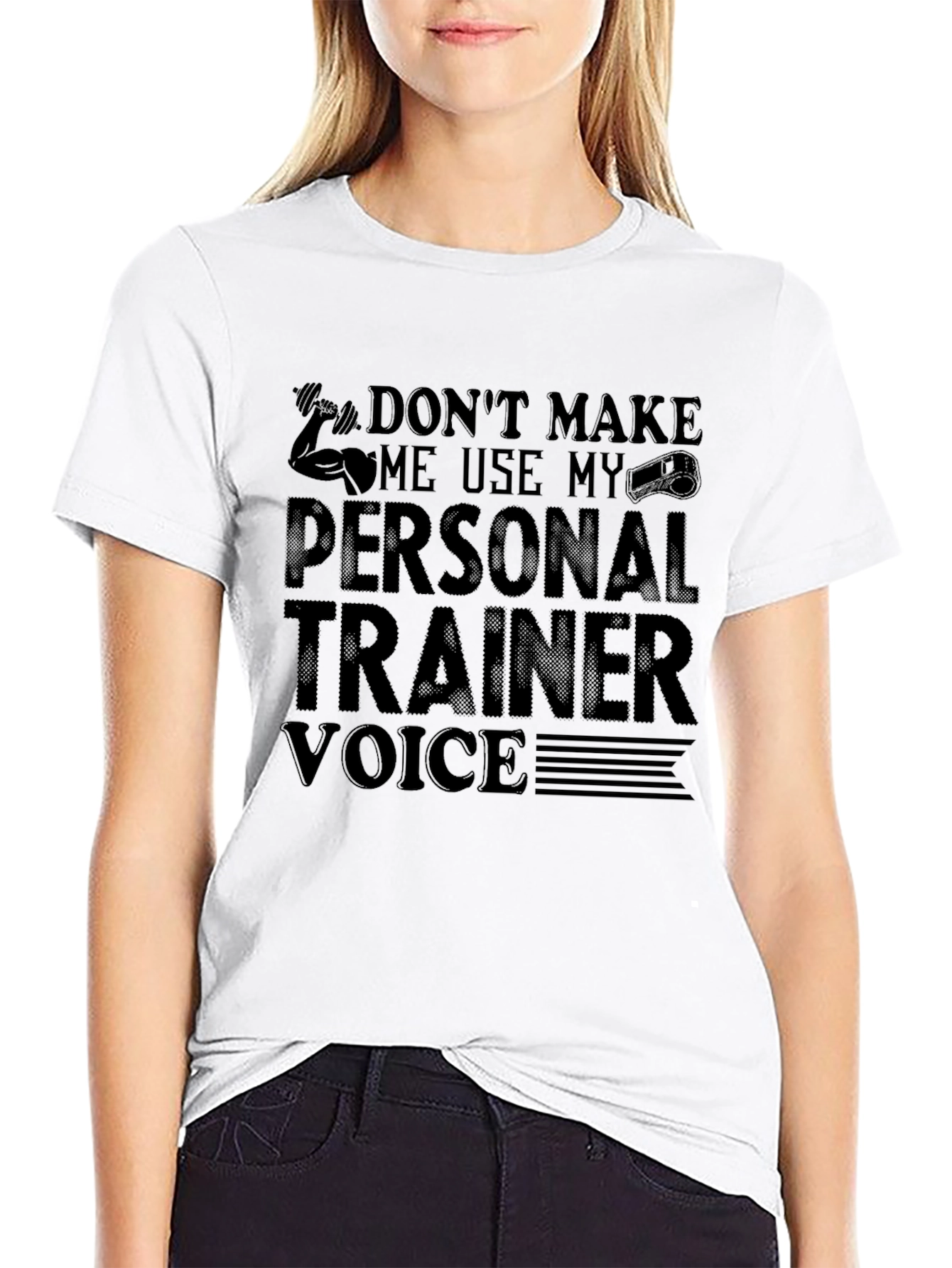Personal Trainer Voice T-Shirt - Gym Workout Apparel