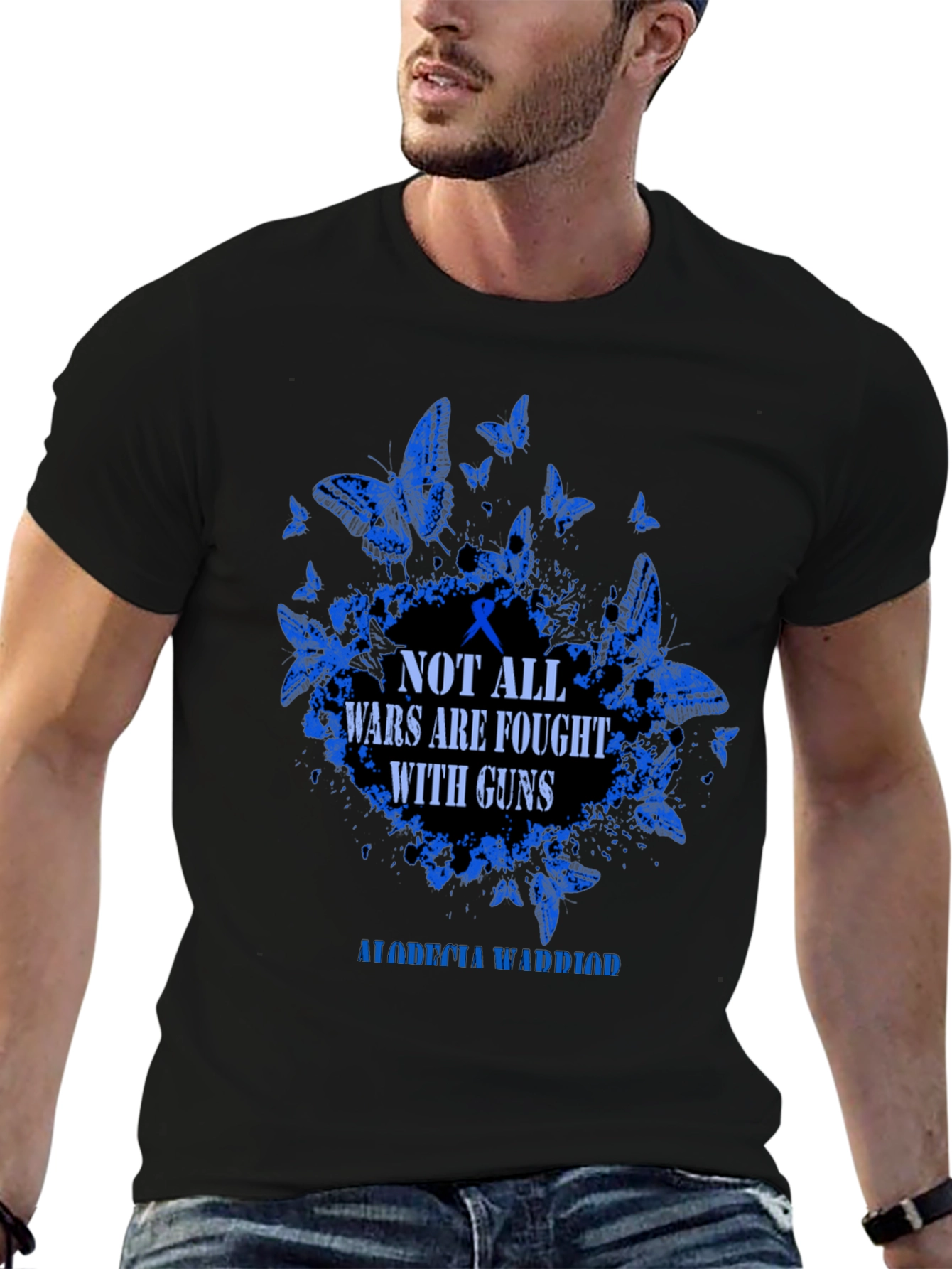 Alopecia Warrior Butterfly Graphic Tee
