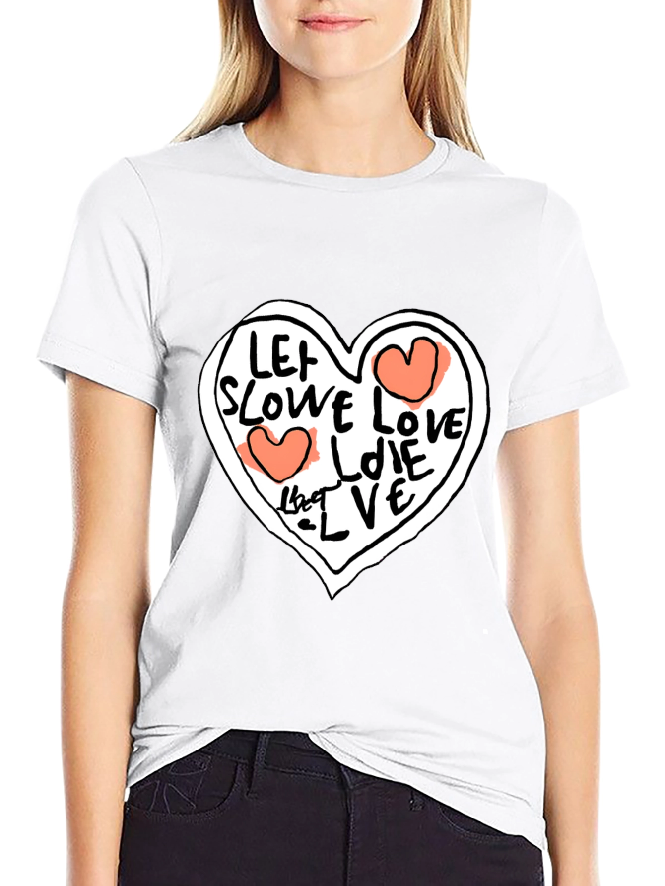 Love Graphic Black T-Shirt - Stylish Unisex Tee