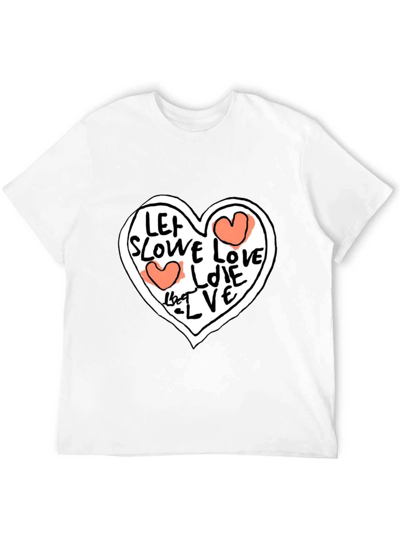 Love Graphic Black T-Shirt - Stylish Unisex Tee