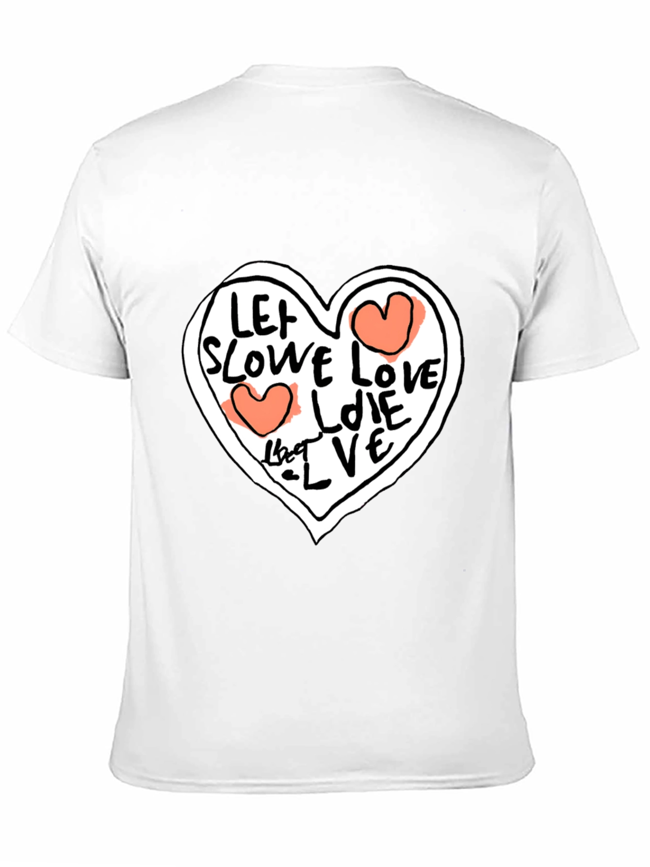 Love Graphic Black T-Shirt - Stylish Unisex Tee