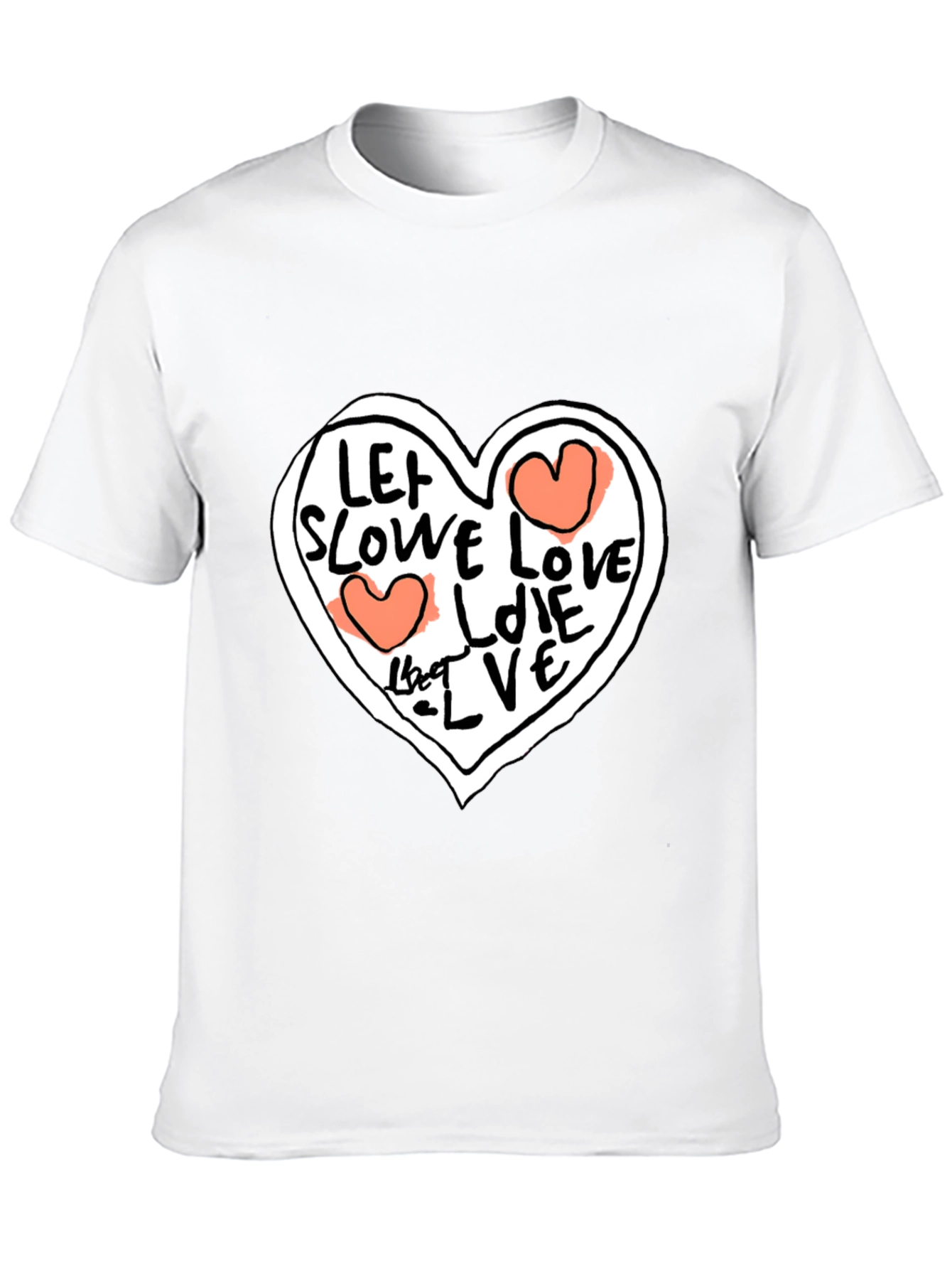 Love Graphic Black T-Shirt - Stylish Unisex Tee
