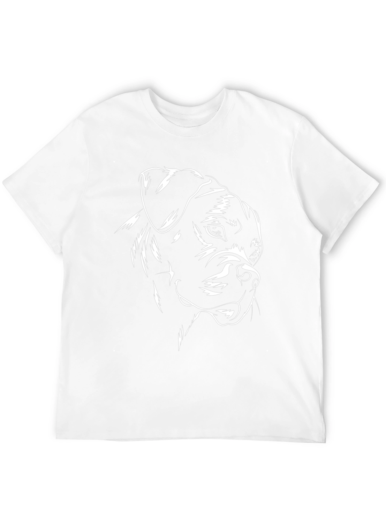 Cool Boxer Dog Graphic Tee - Black Cotton T-Shirt