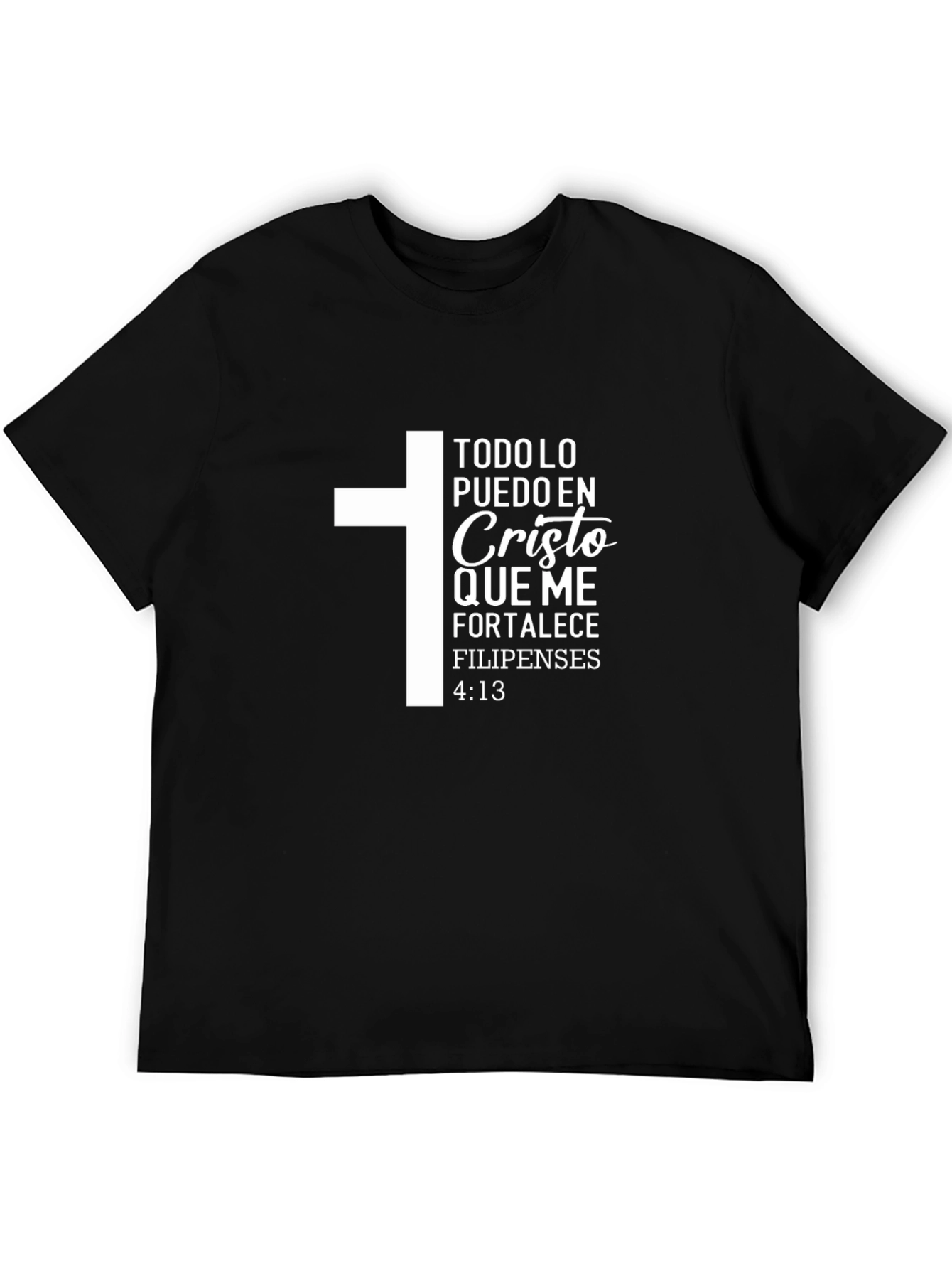 Christian Verse T-Shirt: Todo Lo Puedo En Cristo