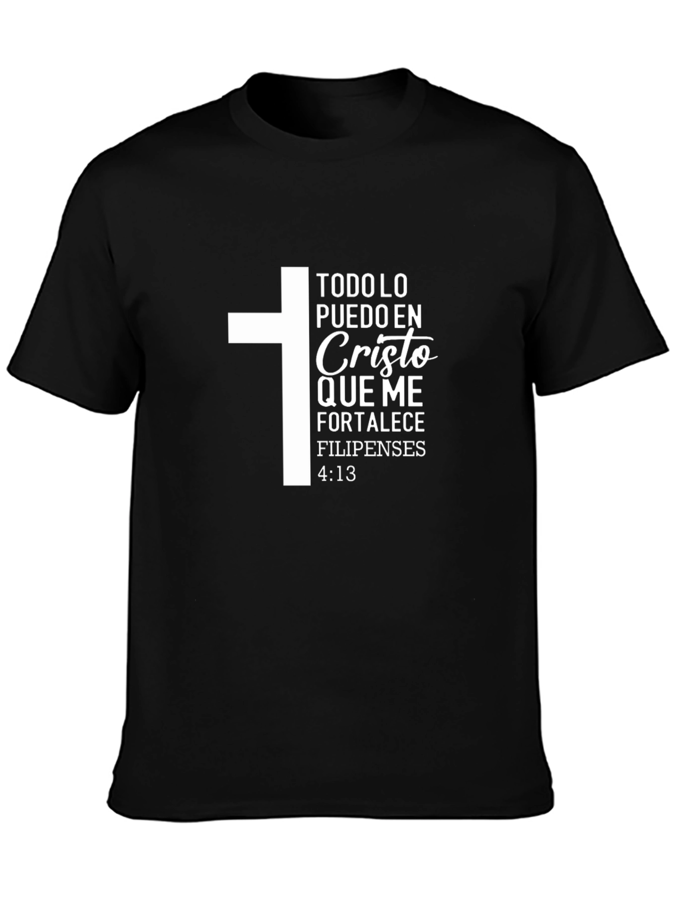 Christian Verse T-Shirt: Todo Lo Puedo En Cristo