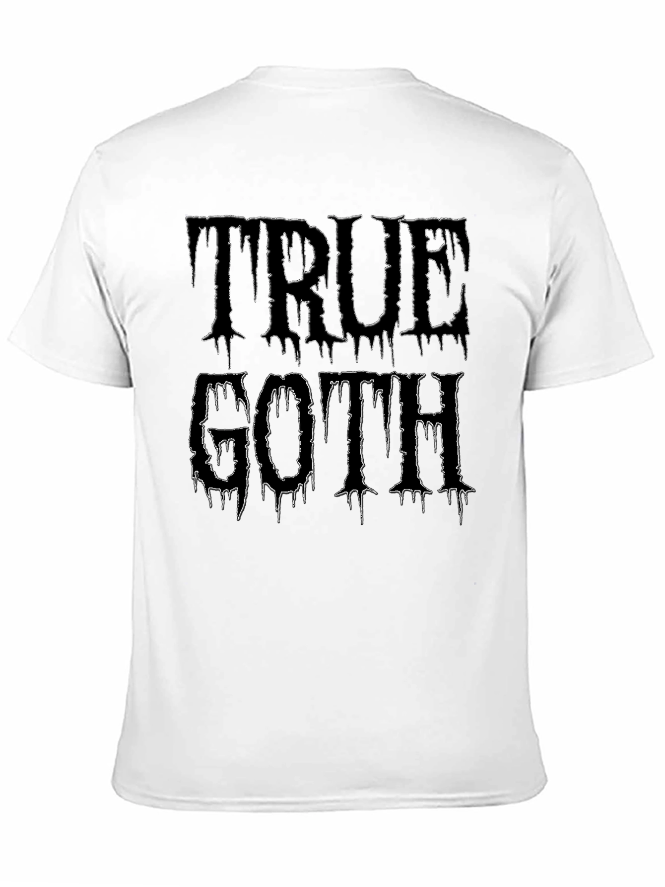 True Goth Black Graphic T-Shirt