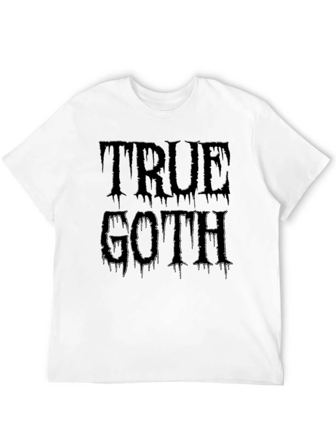 True Goth Black Graphic T-Shirt