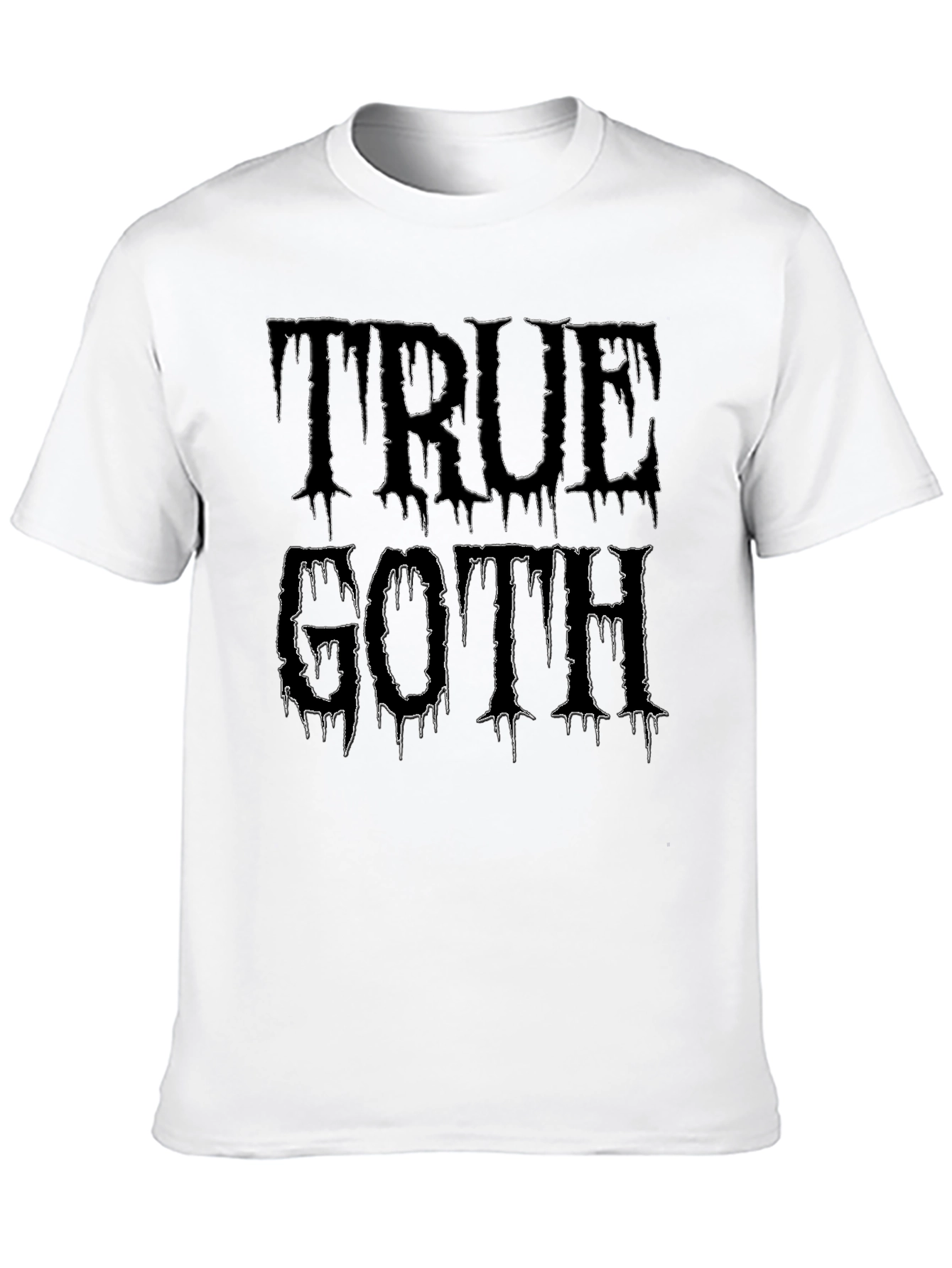True Goth Black Graphic T-Shirt