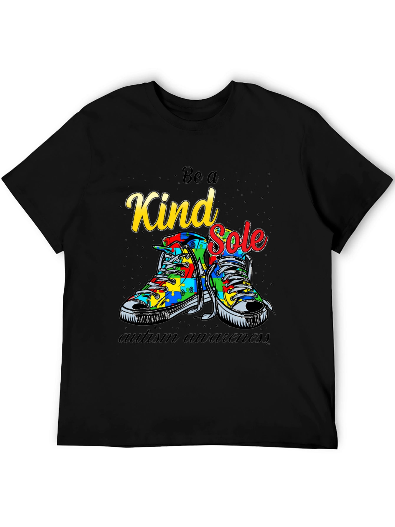 Be A Kind Sole Autism Awareness T-Shirt