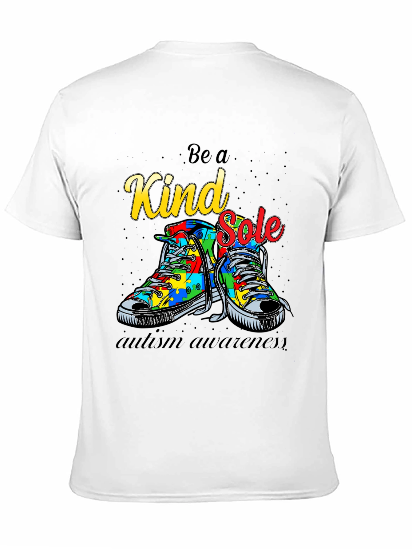 Be A Kind Sole Autism Awareness T-Shirt