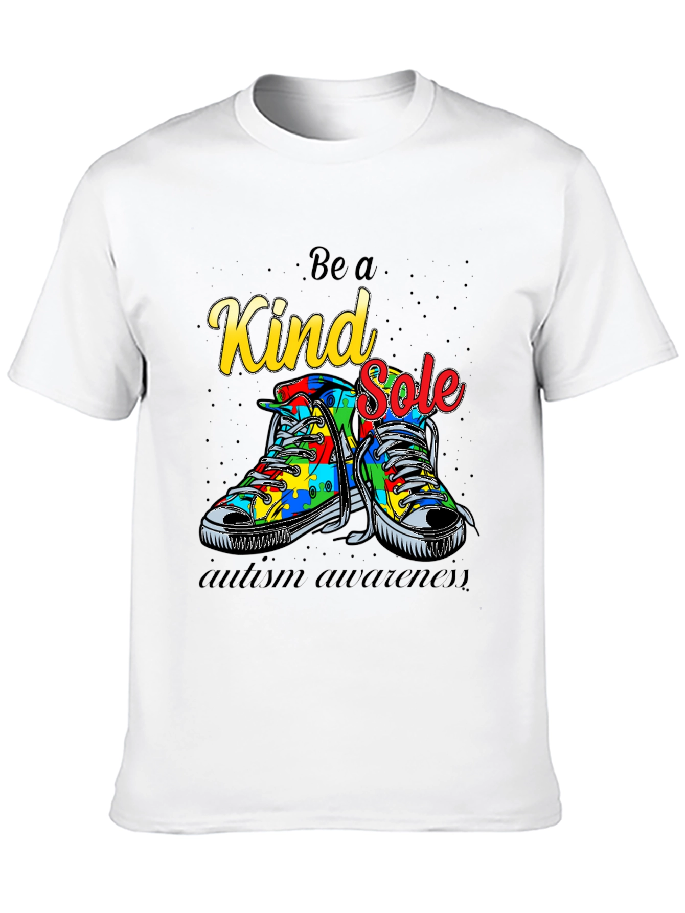 Be A Kind Sole Autism Awareness T-Shirt