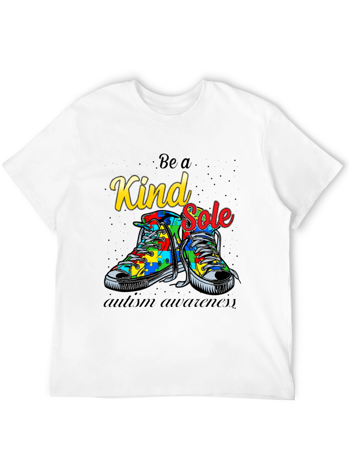 Be A Kind Sole Autism Awareness T-Shirt