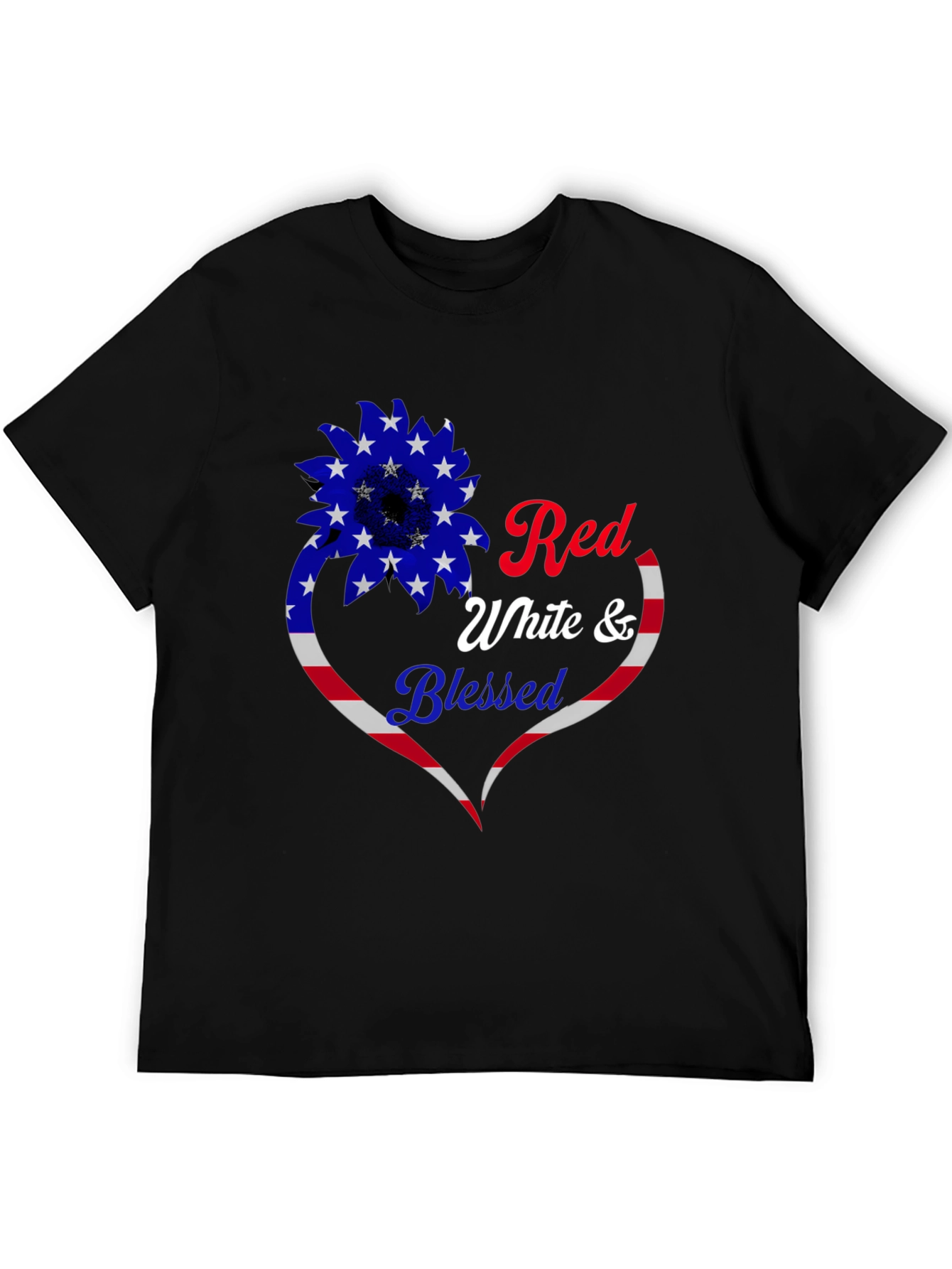 Red White & Blessed Patriotic T-Shirt
