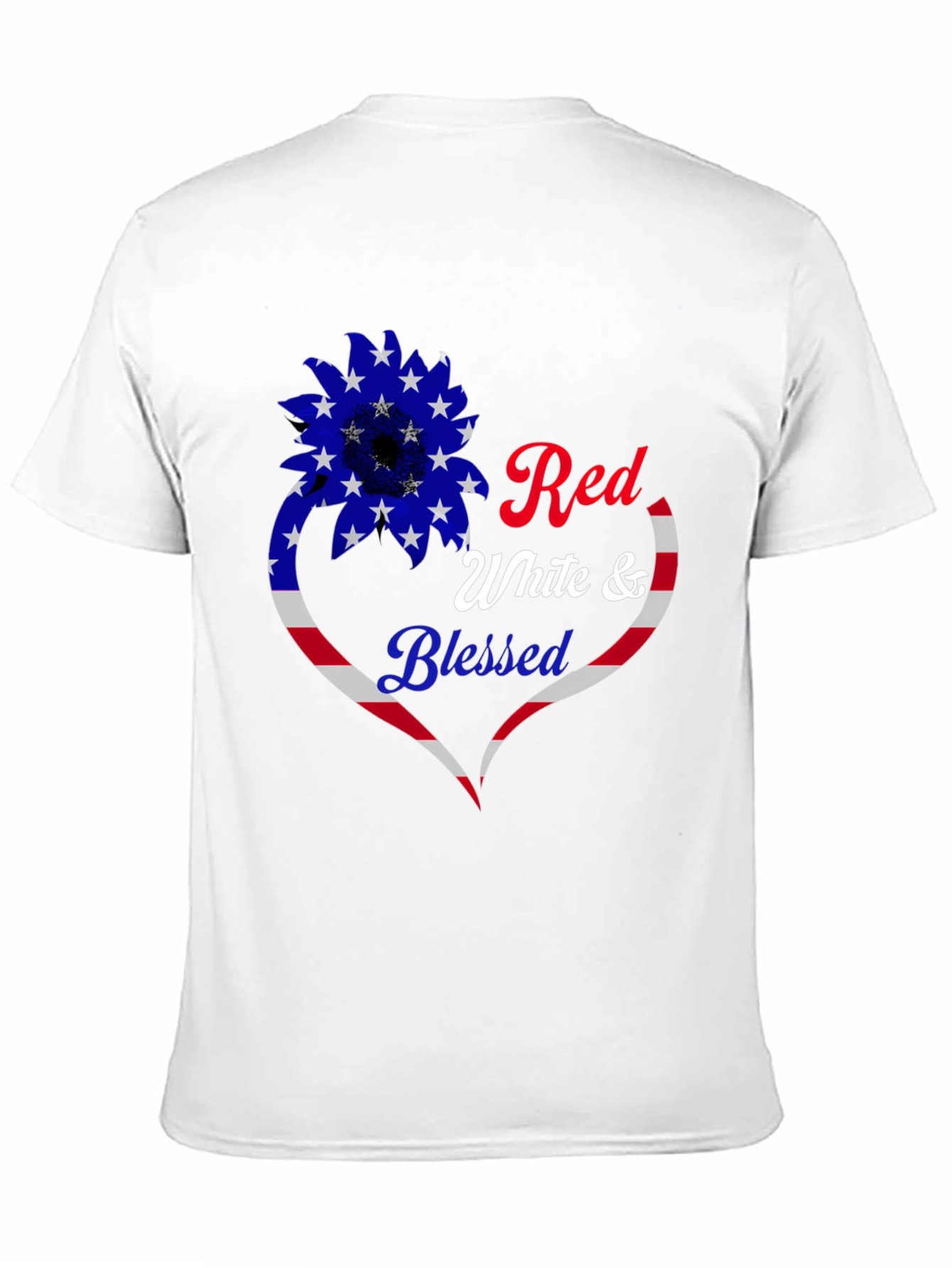 Red White & Blessed Patriotic T-Shirt