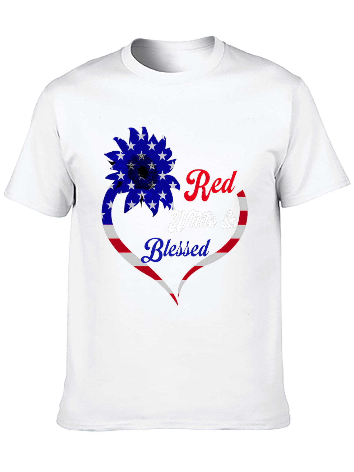 Red White & Blessed Patriotic T-Shirt