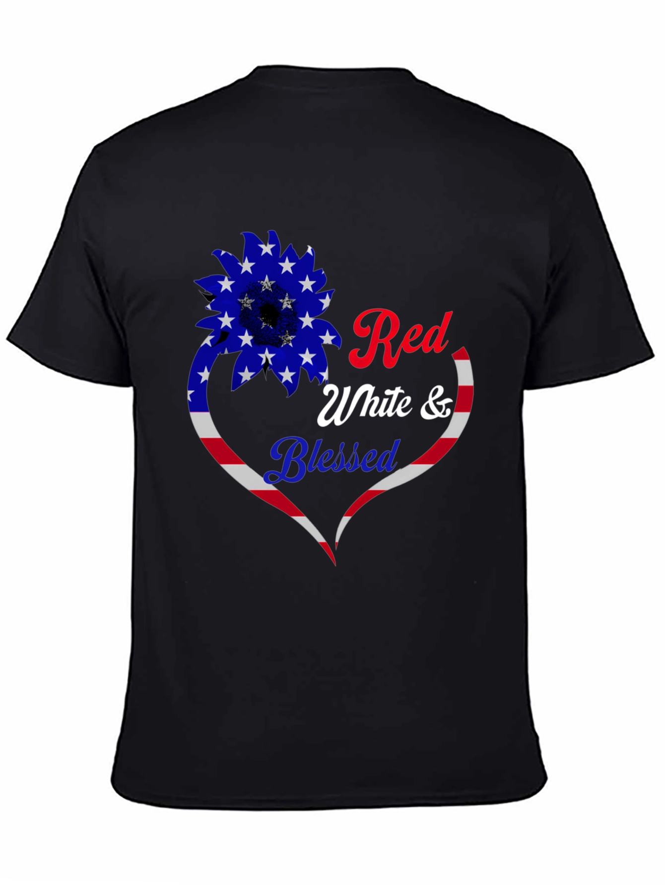 Red White & Blessed Patriotic T-Shirt