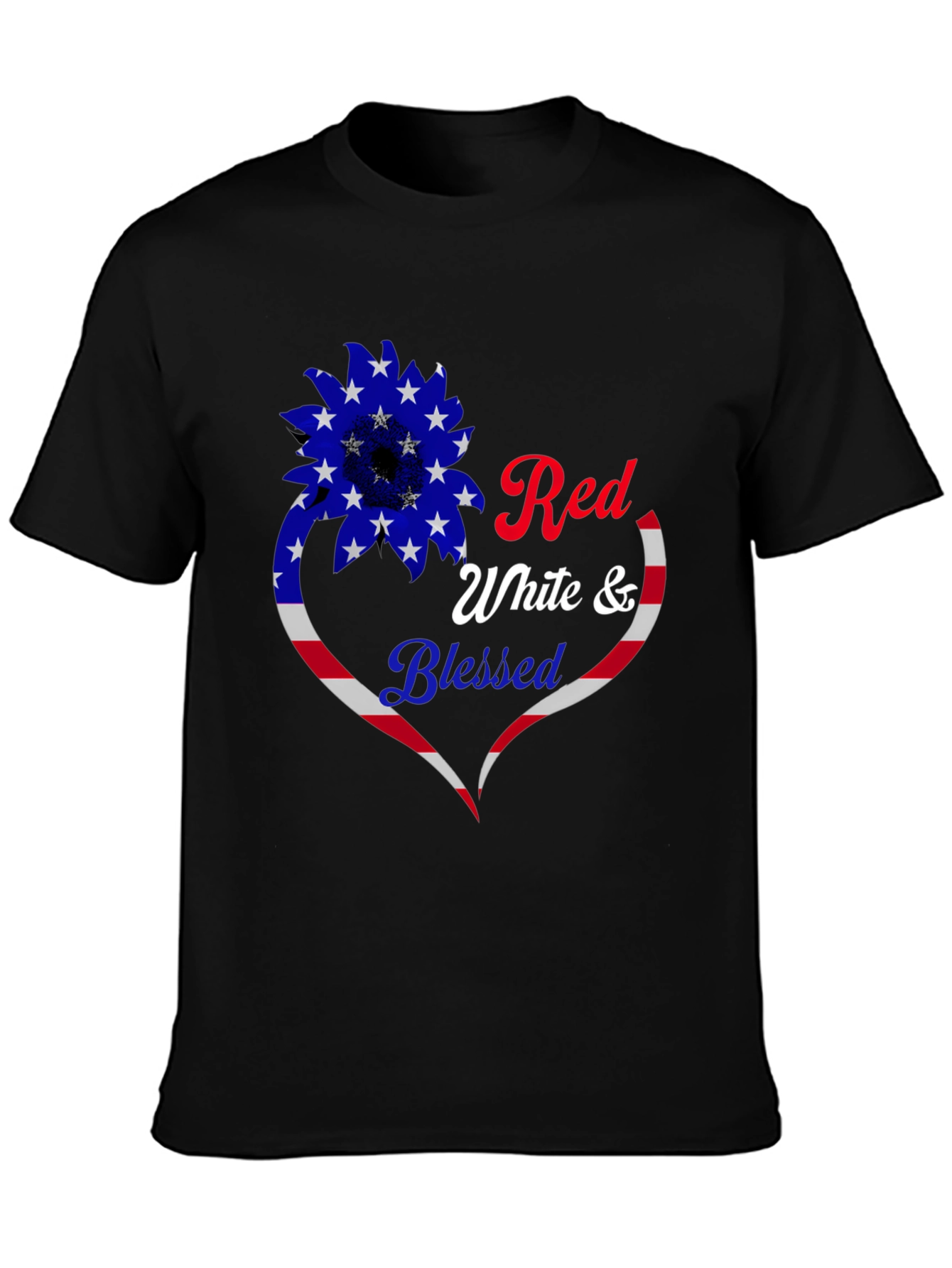 Red White & Blessed Patriotic T-Shirt