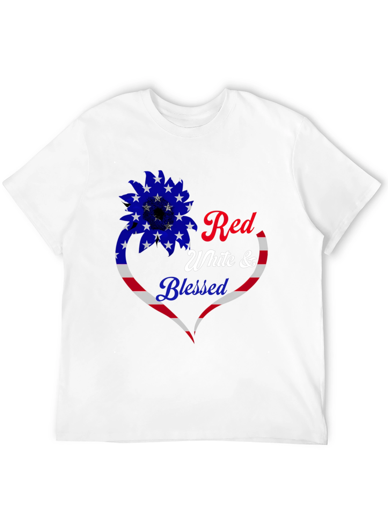 Red White & Blessed Patriotic T-Shirt
